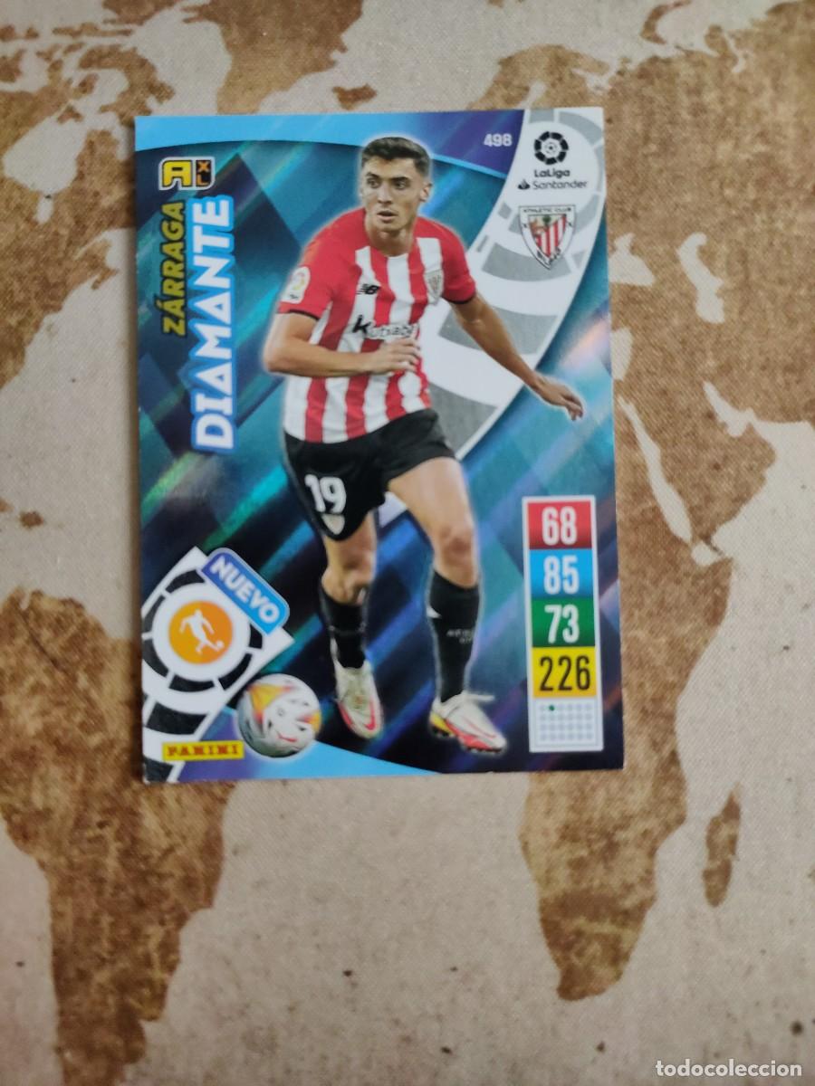 Cromos de f&uacute;tbol: Adrenalyn Diamante 498 ZARRAGA 2021-22