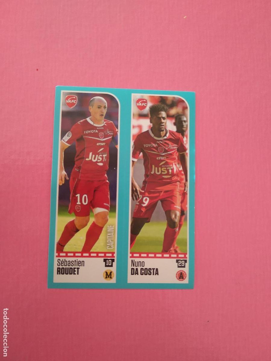 Figurine di Calcio: 921 ROUDET 922 DA COSTA VALENCIENNES CROMO FUTBOL PANINI LIGUE 1 FOOT 2016-2017 LIGA FRANCIA 16-17