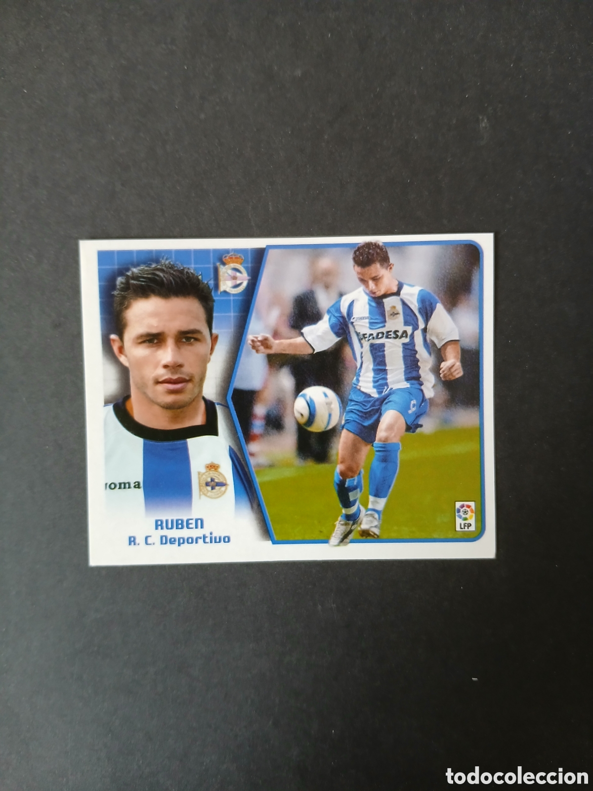 Cromos de F&uacute;tbol: RUBEN DEPORTIVO FICHAJE 20 LIGA ESTE 2005/06 05 06 NUNCA PEGADO SIN PEGAR