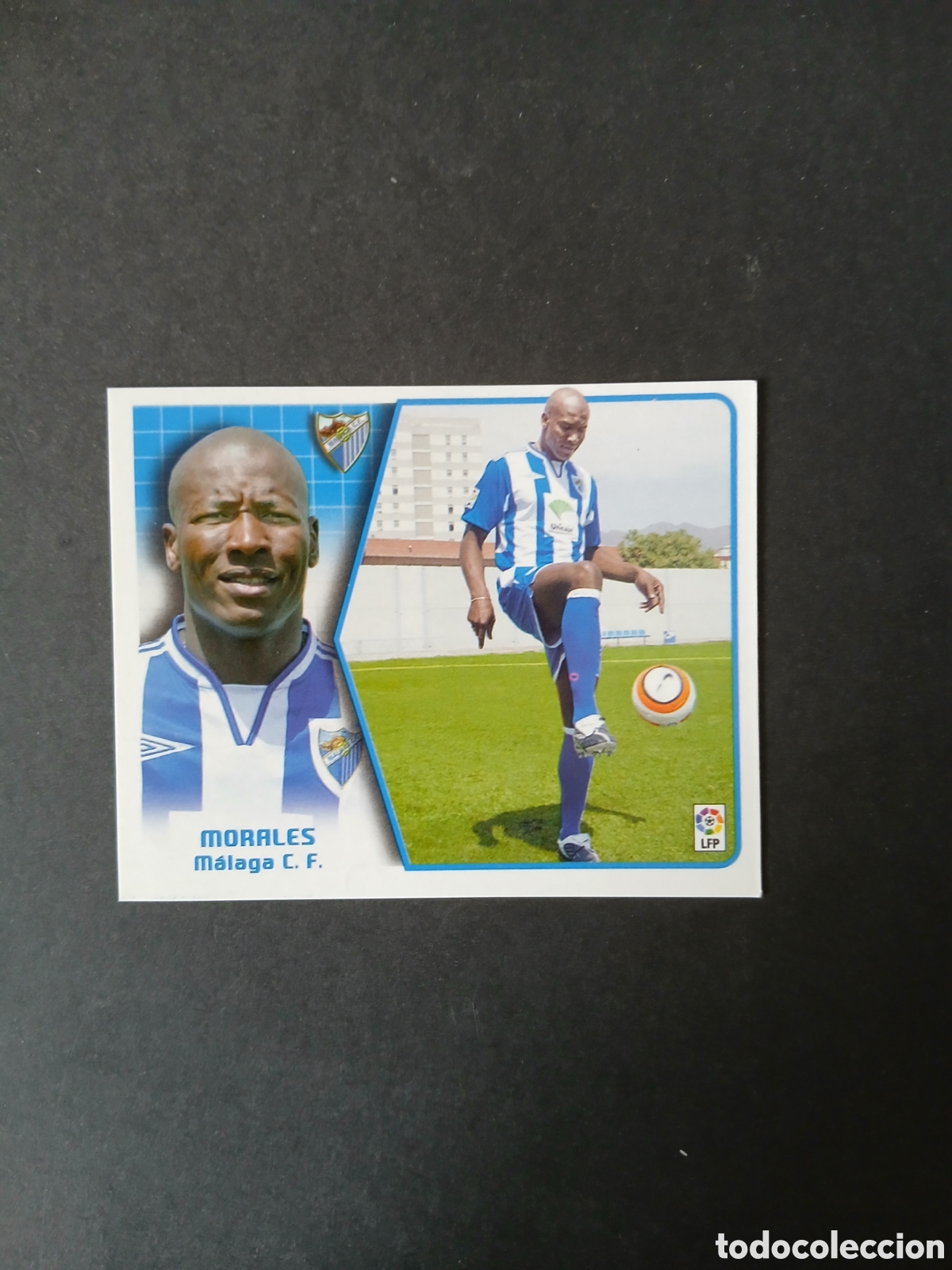 Cromos de Futebol: MORALES MALAGA FICHAJE 26 LIGA ESTE 2005/06 05 06 NUNCA PEGADO SIN PEGAR