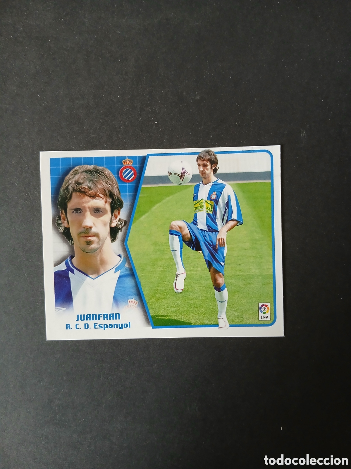 Cartes &agrave; collectionner de Football: JUANFRAN ESPANYOL FICHAJE 32 LIGA ESTE 2005/06 05 06 NUNCA PEGADO SIN PEGAR