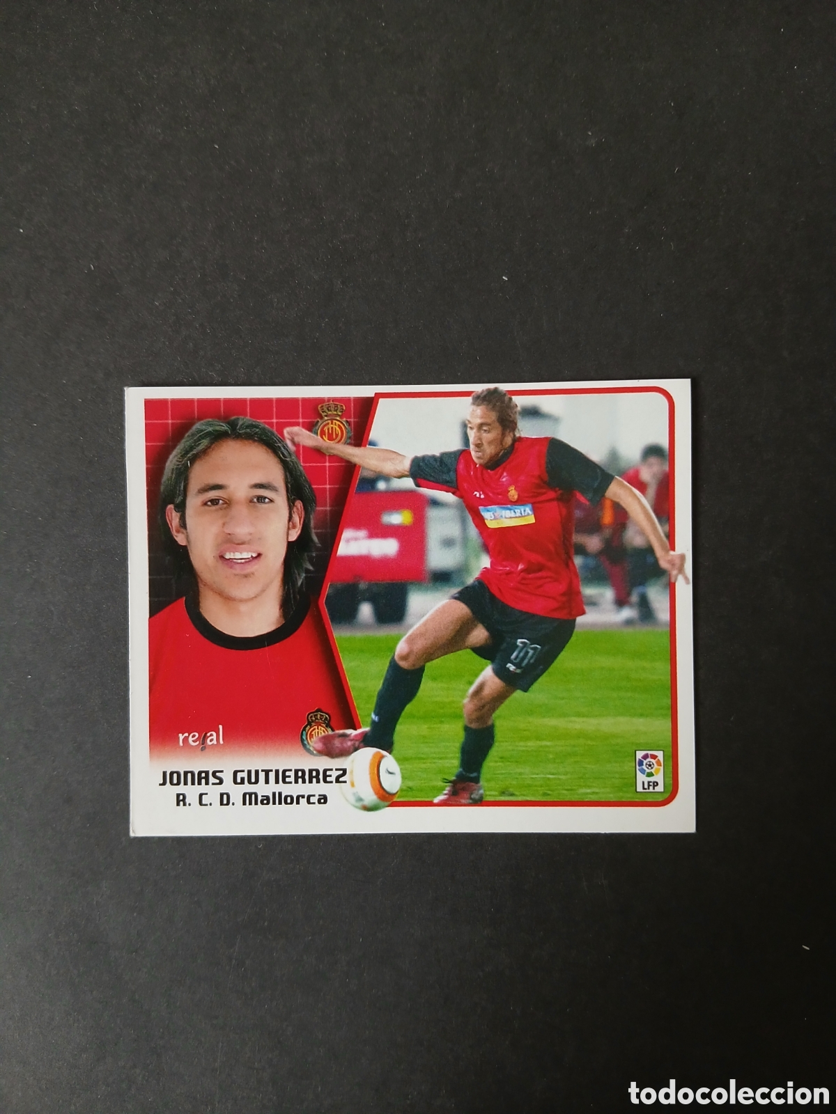 Cartes &agrave; collectionner de Football: JONAS GUTIERREZ MALLORCA FICHAJE 35 LIGA ESTE 2005/06 05 06 NUNCA PEGADO SIN PEGAR