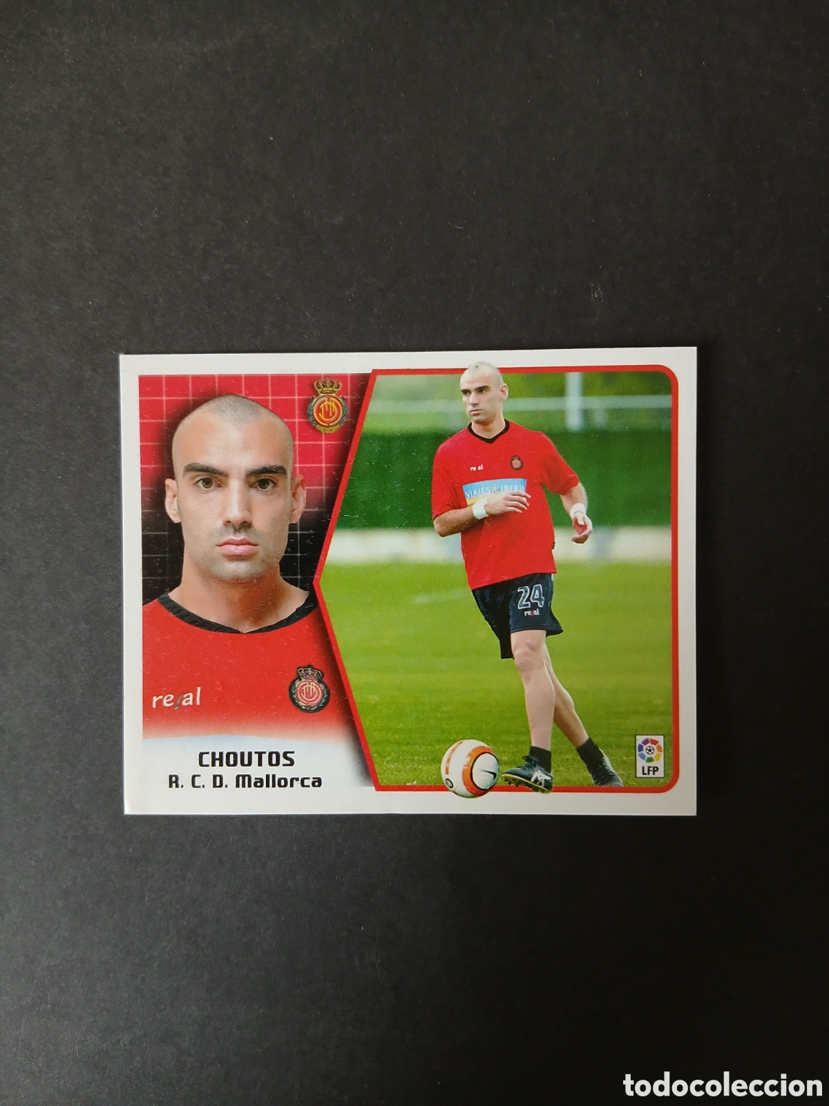 Cartes &agrave; collectionner de Football: CHOUTOS MALLORCA FICHAJE 44 LIGA ESTE 2005/06 05 06 NUNCA PEGADO SIN PEGAR