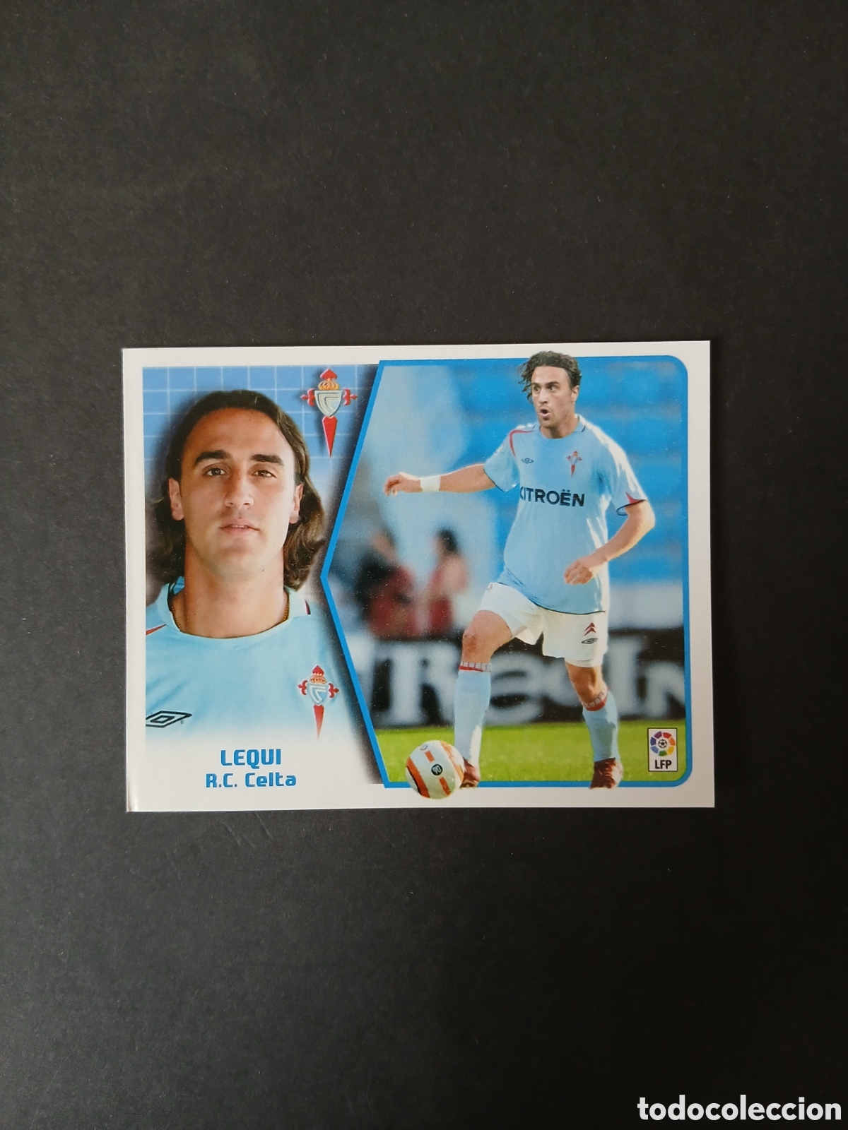 Cartes &agrave; collectionner de Football: LEQUI CELTA FICHAJE 47 LIGA ESTE 2005/06 05 06 NUNCA PEGADO SIN PEGAR