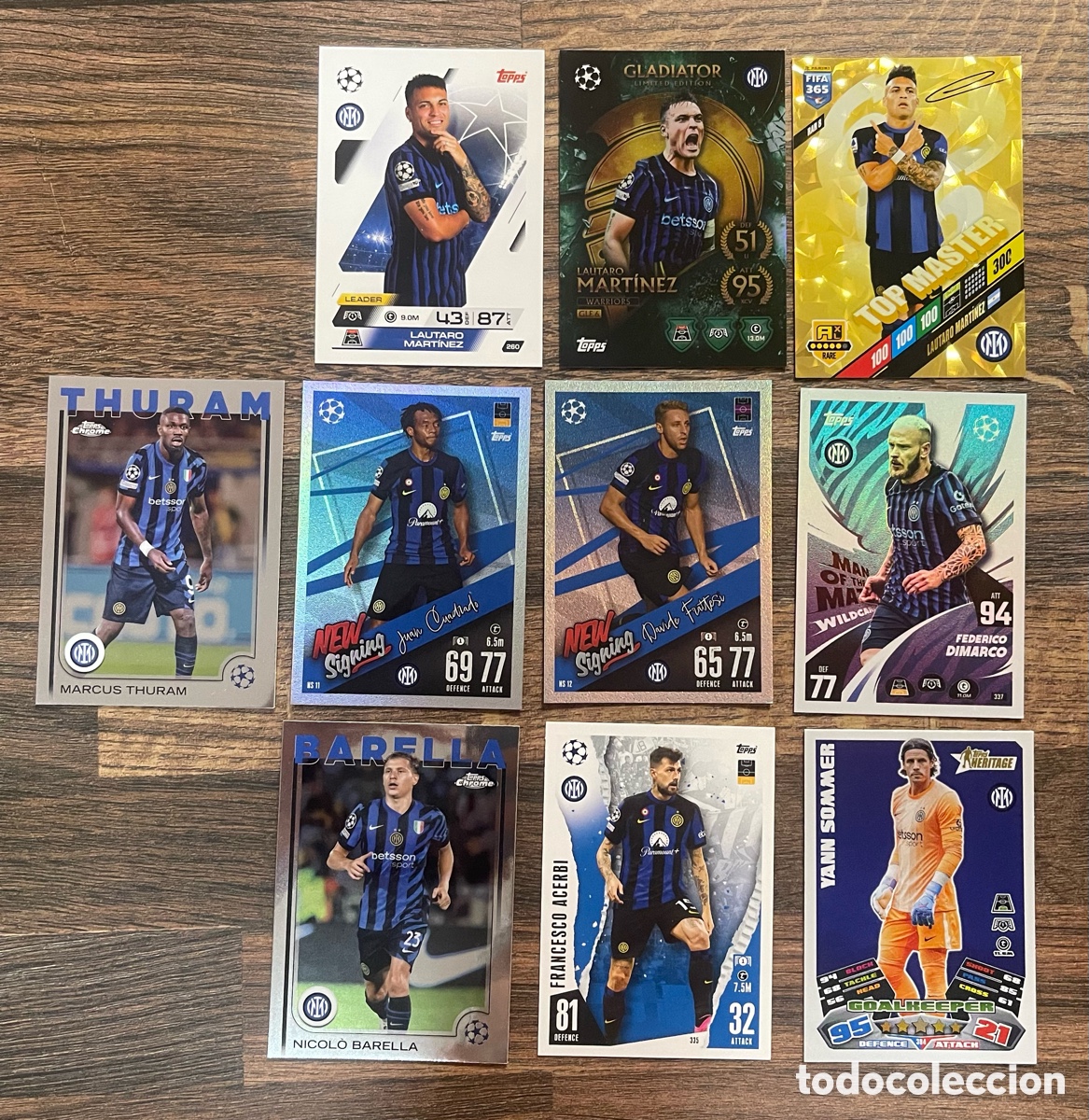 Figurine di Calcio: Inter de Milan (Match Attax 2025/26 y otros)