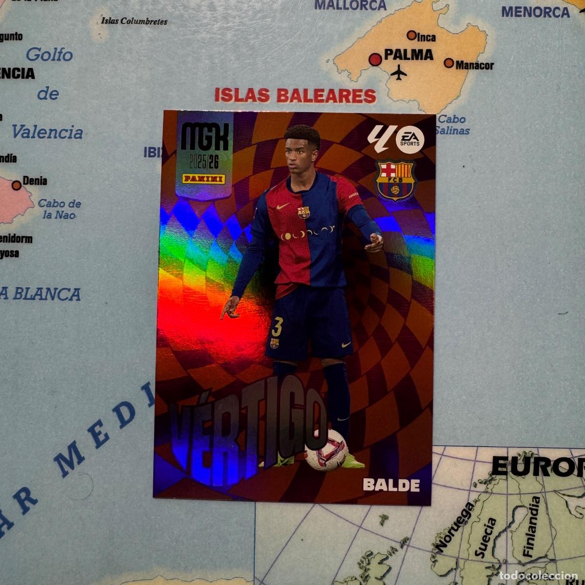 Cromos de f&uacute;tbol: Balde serie v&eacute;rtigo n&uacute;mero 380 del Barcelona megacracks 25-26 2025-2026