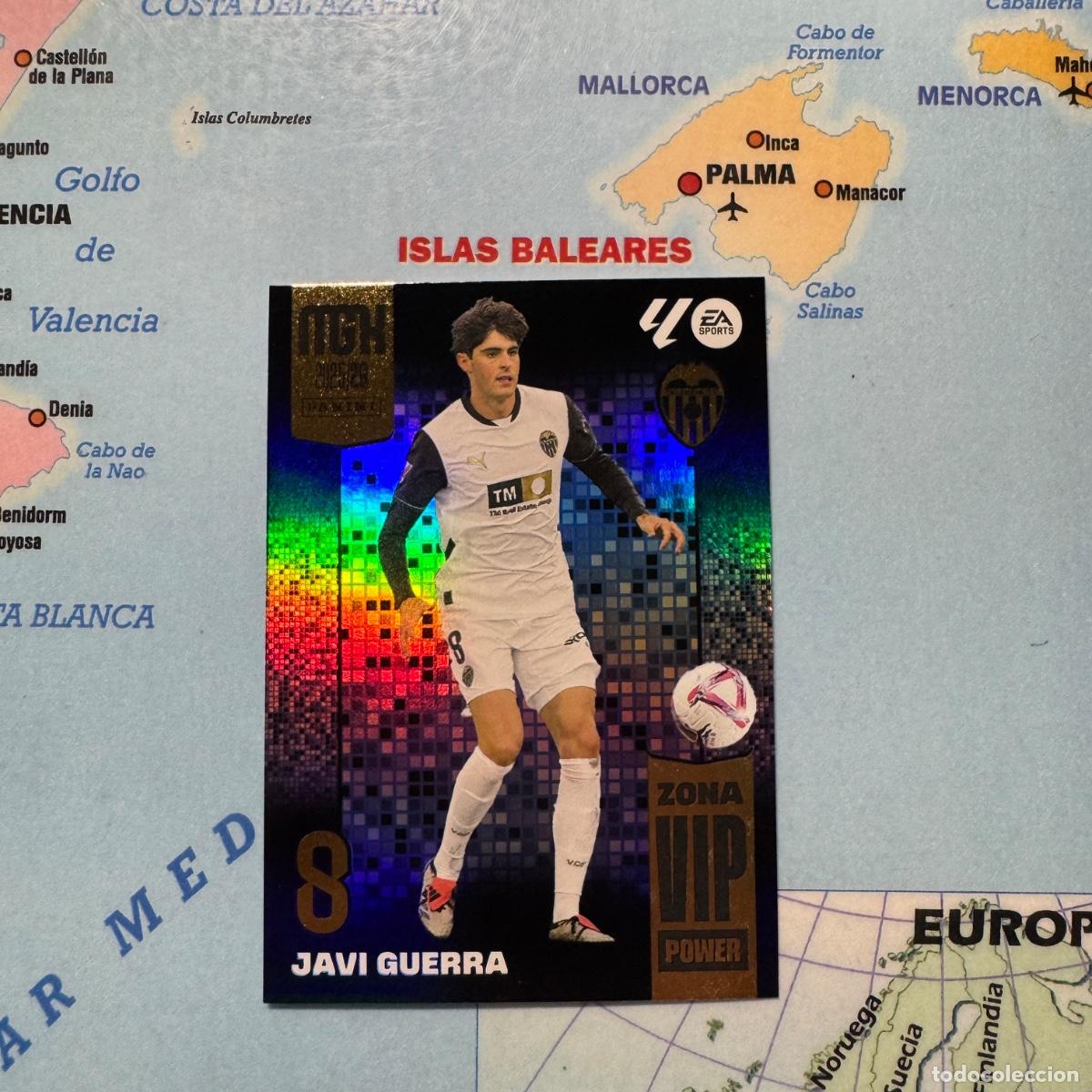 Cromos de Futebol: Javi Guerra serie vip power n&uacute;mero P398 Del Valencia megacracks 25-26 2025-2026