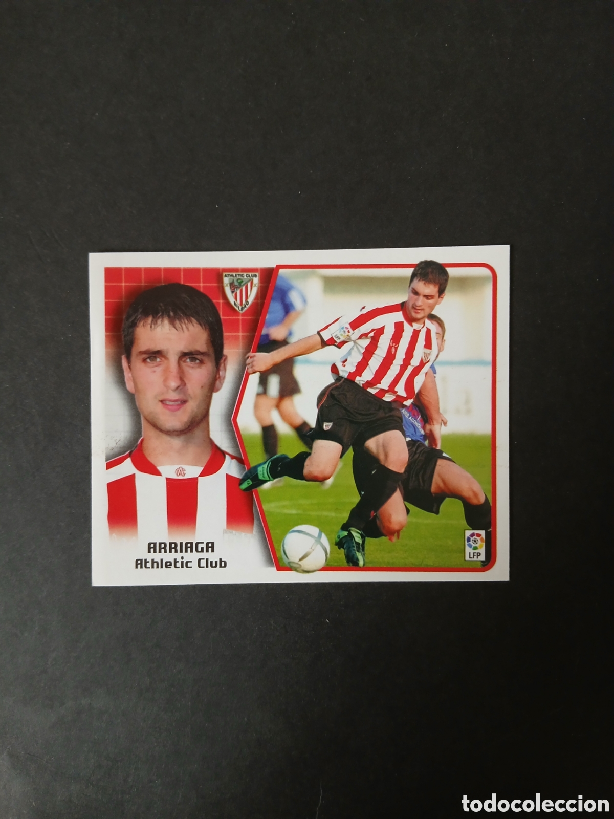 Cromos de f&uacute;tbol: ARRIAGA BILBAO BAJA LIGA ESTE 2005/06 05 06 NUNCA PEGADO SIN PEGAR
