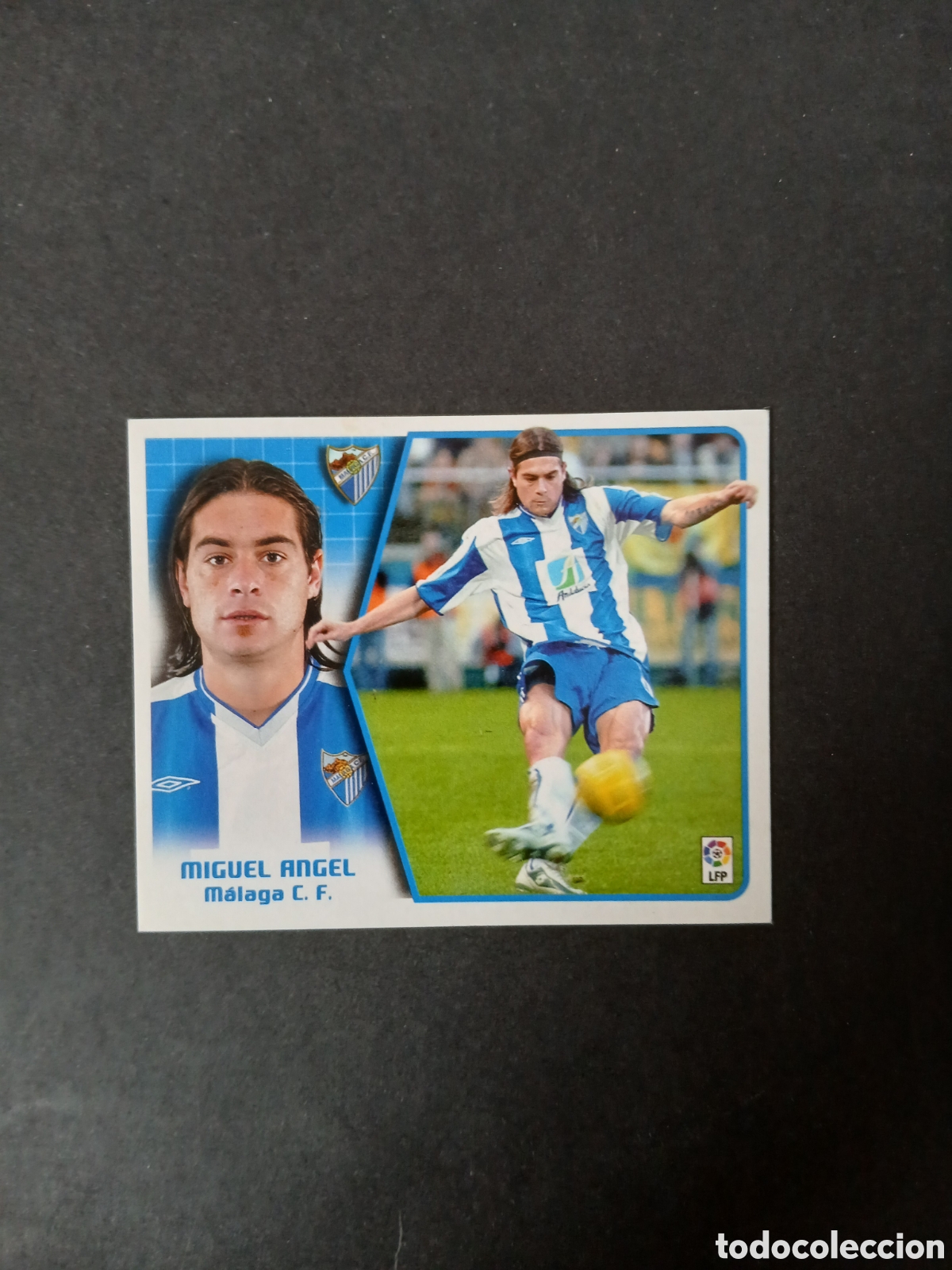 Cartes &agrave; collectionner de Football: MIGUEL ANGEL BAJA MALAGA LIGA ESTE 2005/06 05 06 NUNCA PEGADO SIN PEGAR