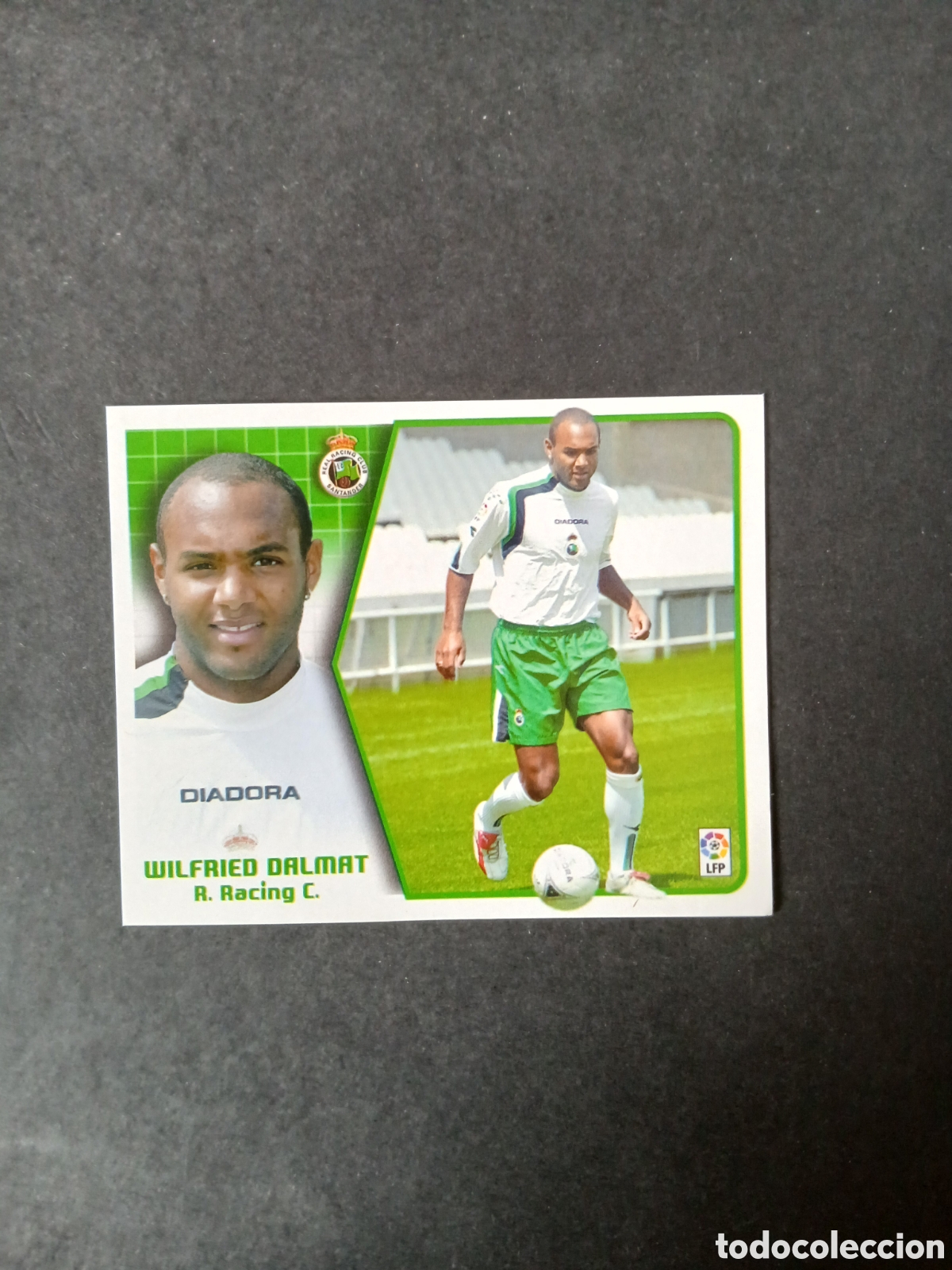 Cartes &agrave; collectionner de Football: WILFRED DALMAT RACING SANTANDER LIGA ESTE 2005/06 05 06 NUNCA PEGADO SIN PEGAR