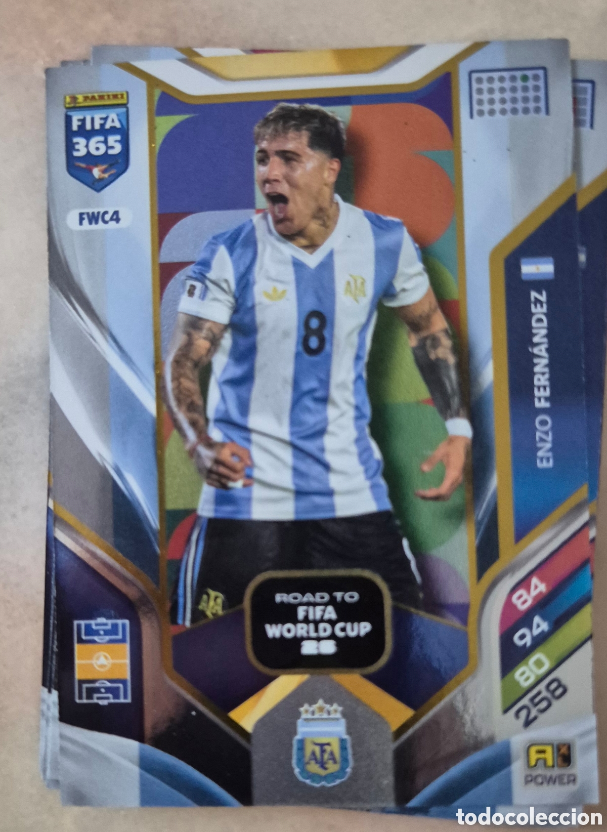Cromos de F&uacute;tbol: FWC4 Enzo Argentina road to fifa world cup 2026 fifa 365 2026
