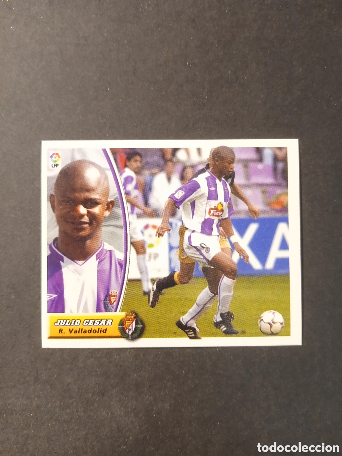 Cromos de F&uacute;tbol: JULIO CESAR VALLADOLID COLOCA LIGA ESTE 2003/04 03 04 NUNCA PEGADO SIN PEGAR