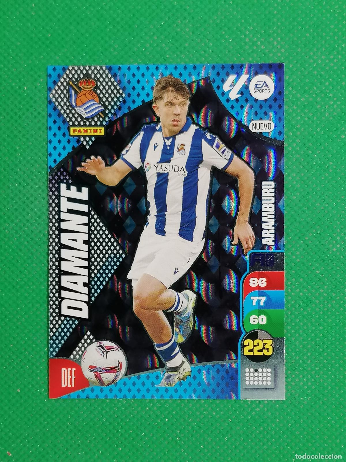 Figurine di Calcio: ARAMBURU REAL SOCIEDAD NUEVO DIAMANTE ⚽ PANINI LIGA ADRENALYN XL 2024 2025 24 25 ⚽