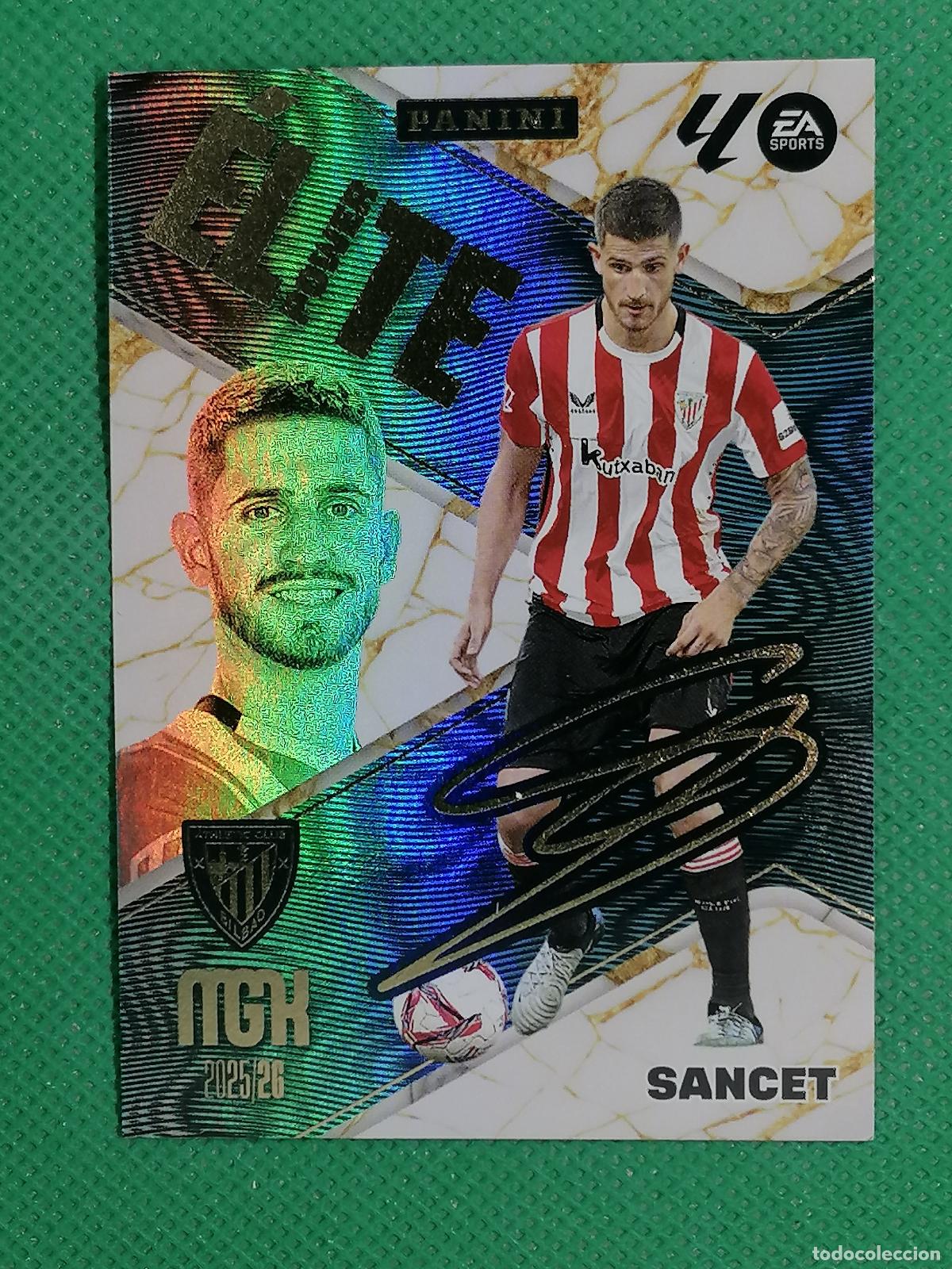 Cromos de f&uacute;tbol: P17 P 17 SANCET ATHLETIC BILBAO ELITE POWER ⚽ MEGACRACKS LIGA 2025 2026 25 26 ⚽