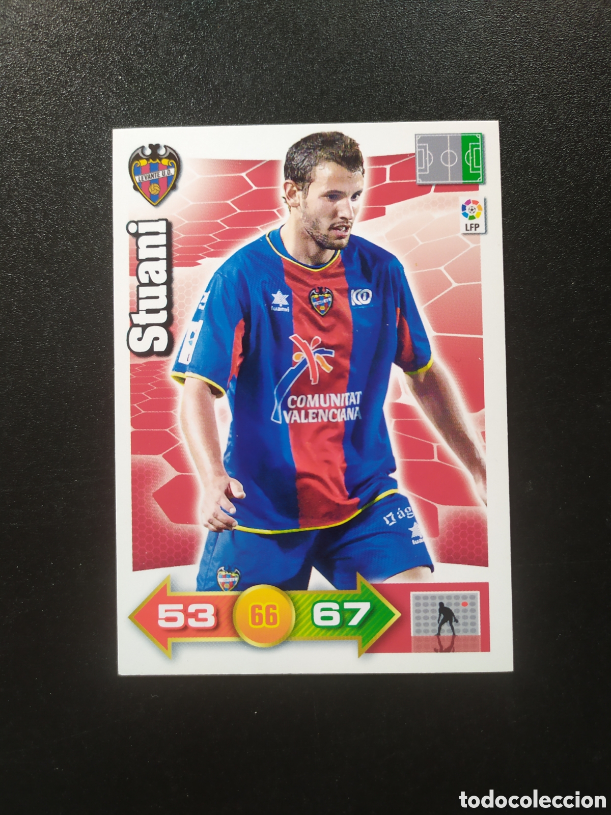 Cromos de f&uacute;tbol: Adrenalyn 2010 2011 10 11 panini Stuani n&deg; 162 Levante