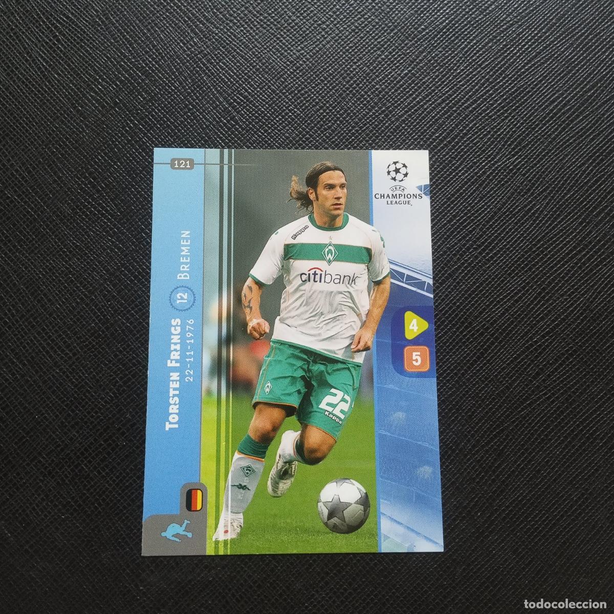 Cromos de Futebol: 121 TORSTEN FRINGS BREMEN PANINI TRADING CARDS UEFA CHAMPIONS LEAGUE 2008 2009 - A108 PG325