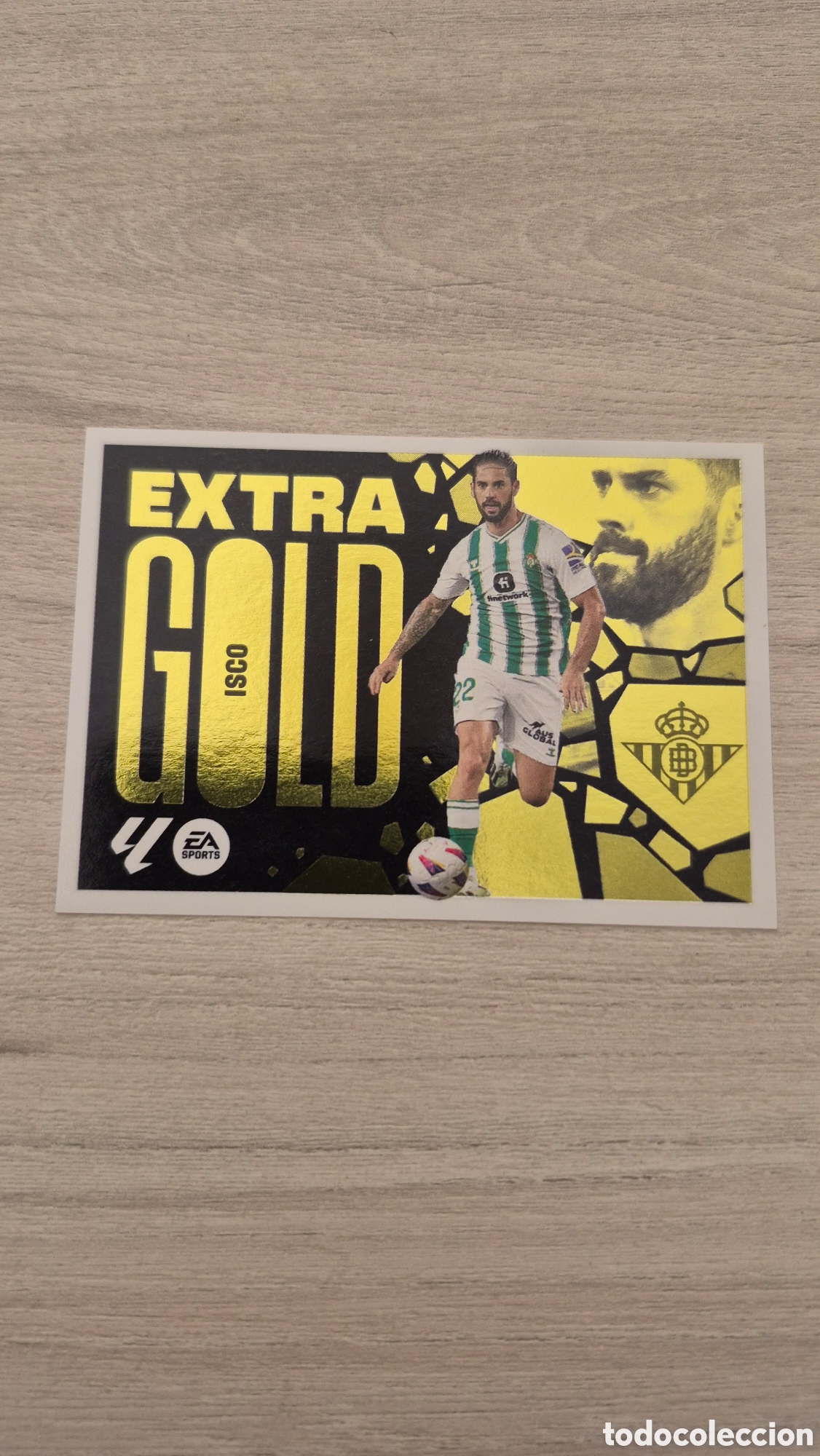 Cromos de f&uacute;tbol: Extragold Isco Liga Este 24/25 - Foto 1