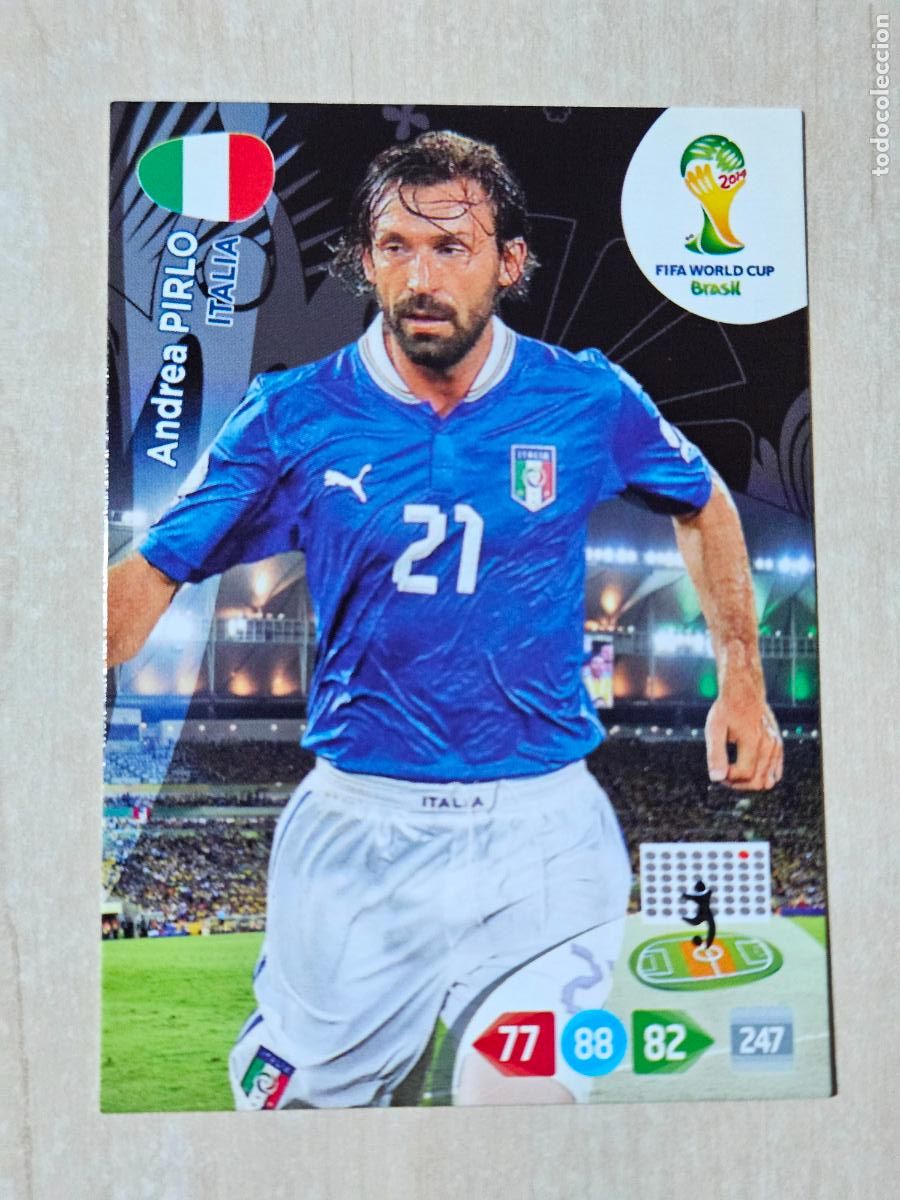 Cromos de F&uacute;tbol: ANDREA PIRLO - ITALIA - ADRENALYN XL MUNDIAL 2014 BRASIL - FICHA
