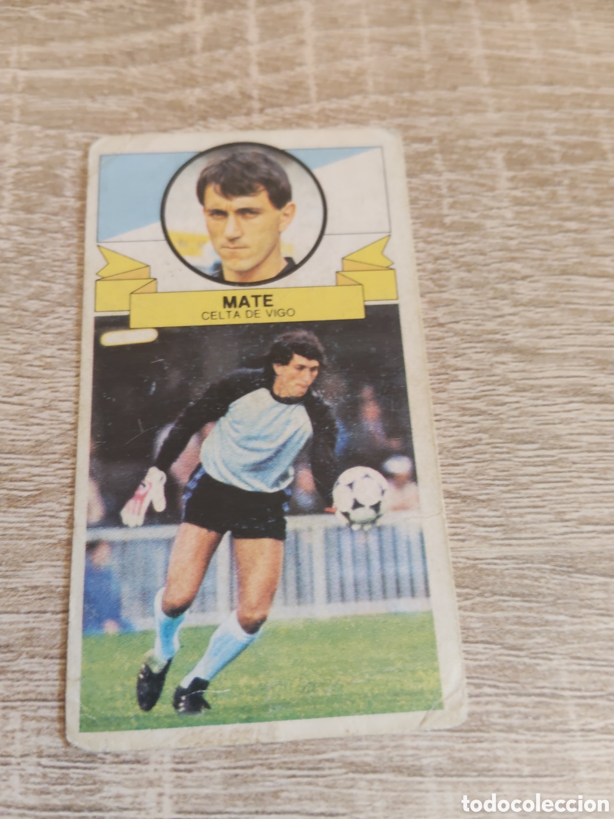 Cromos de F&uacute;tbol: Mate Celta de Vigo liga 1985 1986 85 86 ediciones este