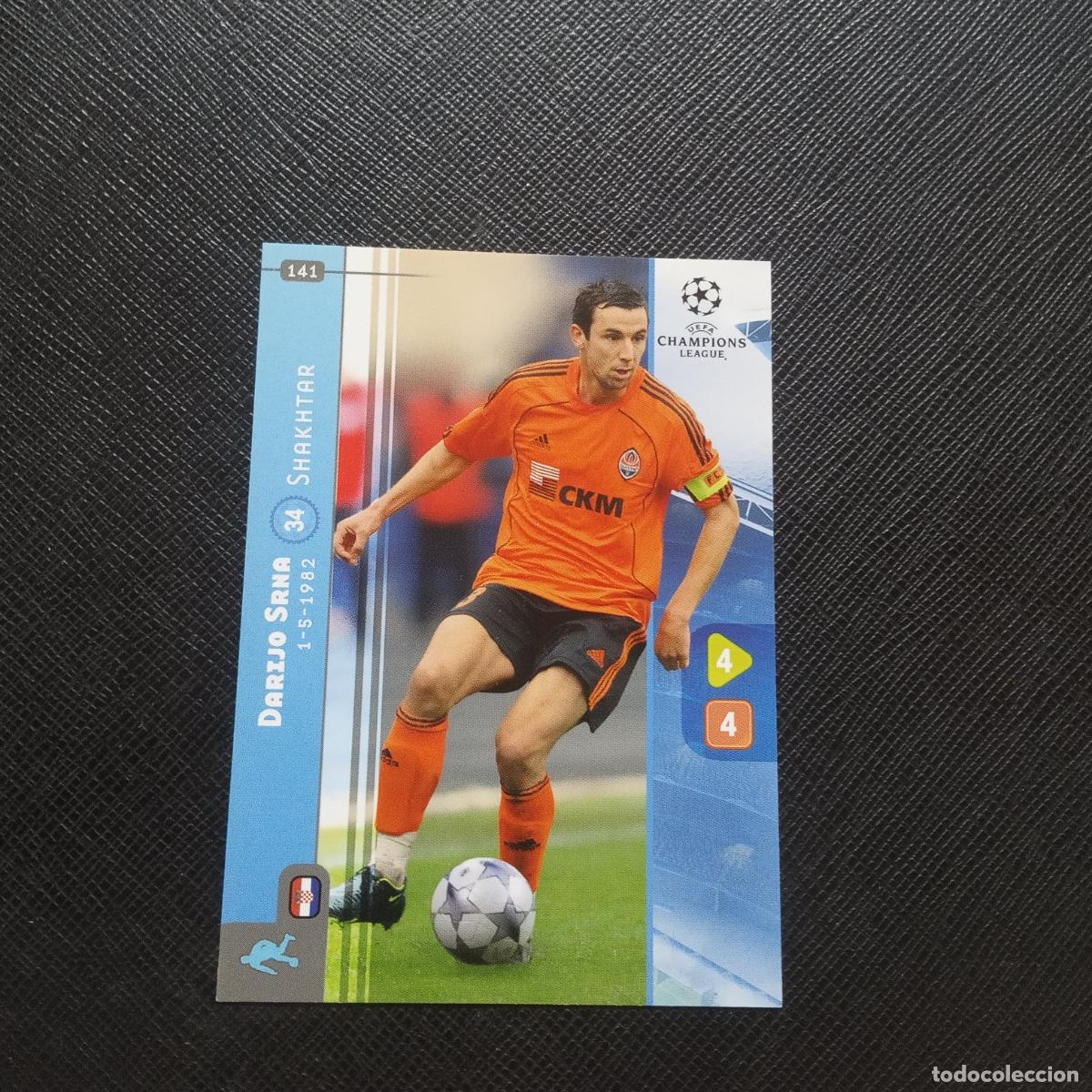 Cromos de Futebol: 141 SRNA SHAKHTAR PANINI TRADING CARDS UEFA CHAMPIONS LEAGUE 2008 2009 - A108 PG352