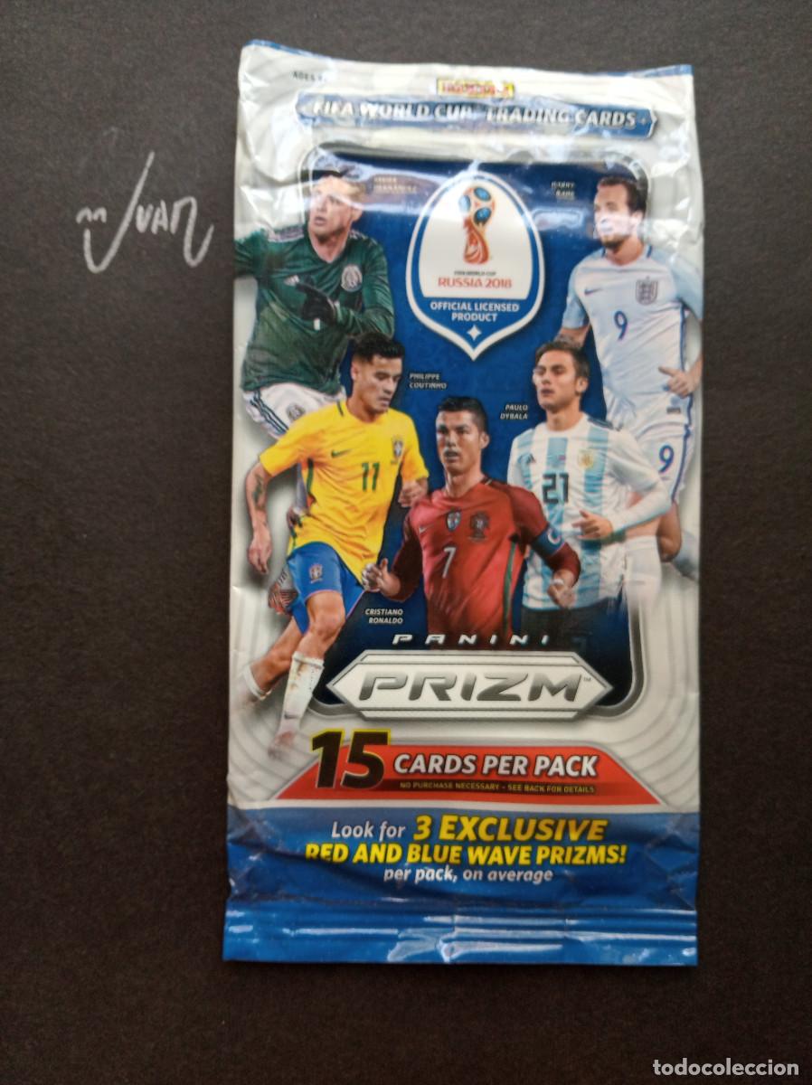 Cromos de F&uacute;tbol: SOBRE ABIERTO SIN CROMOS CRISTIANO RONALDO ⚽ PANINI &reg; PRIZM FIFA WORLD CUP 2018 MUNDIAL RUSSIA 18