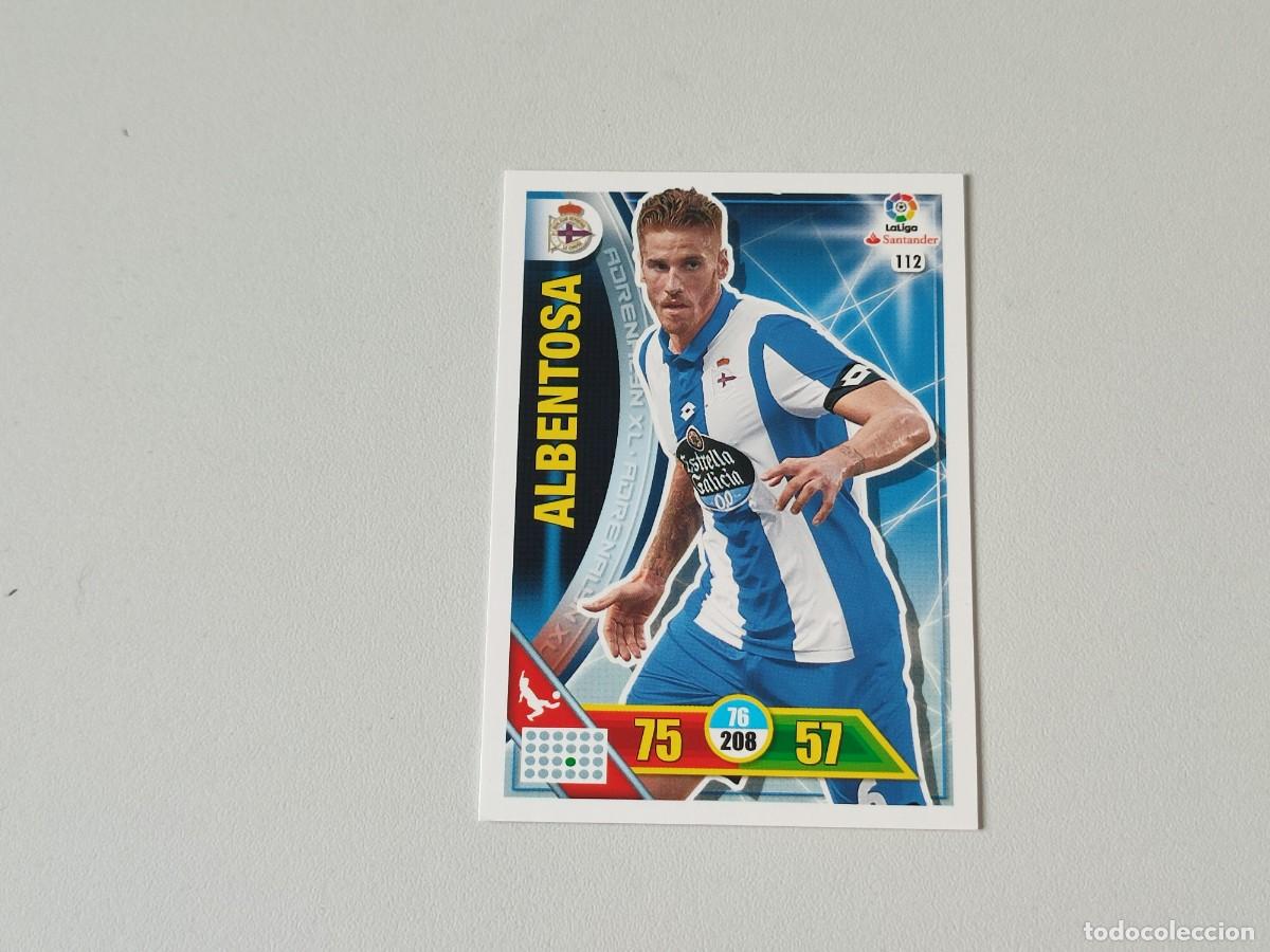 Figurine di Calcio: ADRENALYN XL PANINI 2016 2017 16 17 ALBENTOSA DEPOR DE LA CORU&Ntilde;A 112 H2
