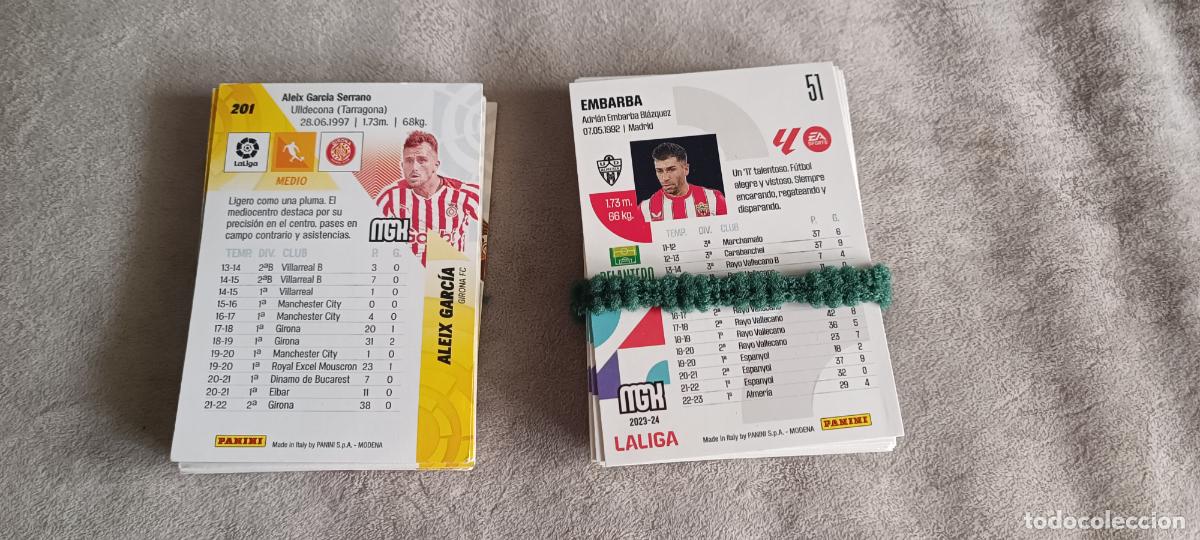 Cromos de F&uacute;tbol: 16 CROMOS MKG 202/23 Y 24 CROMOS MGK 2023-24