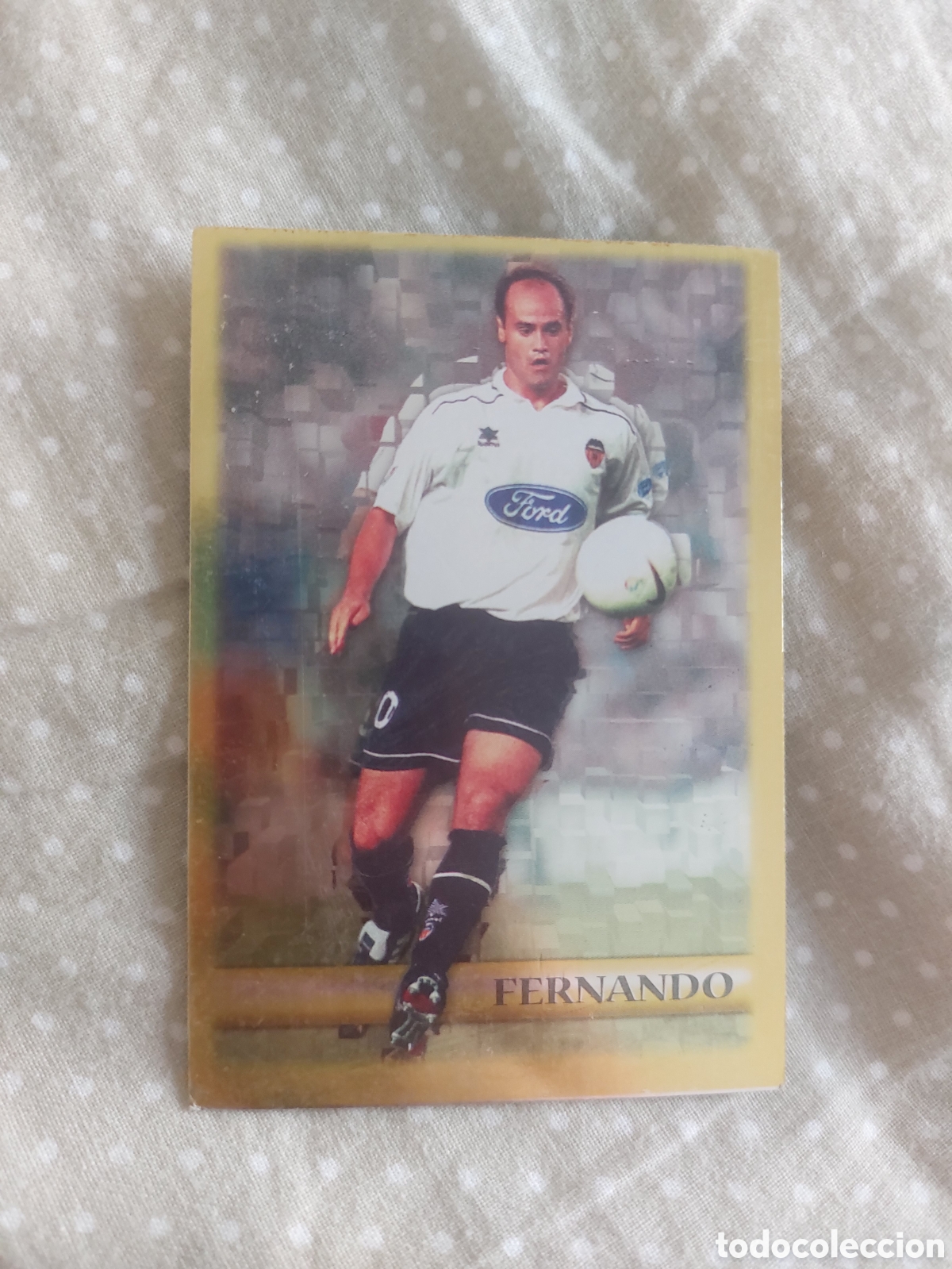 Football Stickers: 180 FERNANDO VALENCIA CROMO FUTBOL LIGA COLECCI&Oacute;N 2001 2002 TOP 2002 MUNDICROMO 01 02