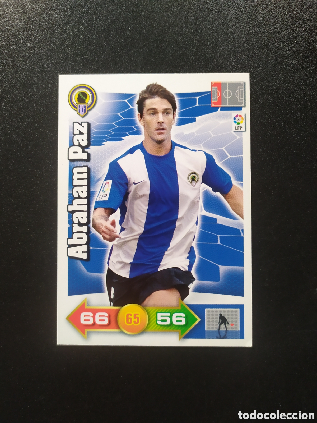Cromos de f&uacute;tbol: Adrenalyn 2010 2011 10 11 panini Abraham Paz n&deg; 129 H&eacute;rcules