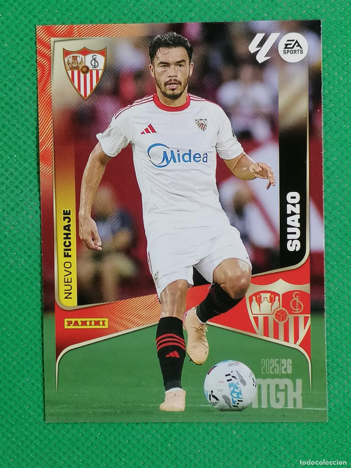 Cromos de F&uacute;tbol: 460 SUAZO SEVILLA FICHAJES 2&ordm; EDICION ⚽ MEGACRACKS LIGA 2025 2026 25 26 ⚽