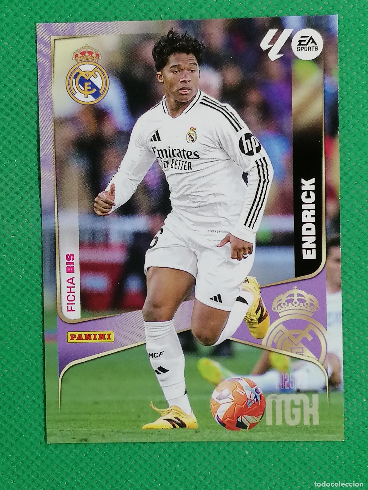 Cromos de F&uacute;tbol: 231 BIS 231BIS ENDRICK REAL MADRID 2&ordm; EDICION ⚽ MEGACRACKS LIGA 2025 2026 25 26 ⚽