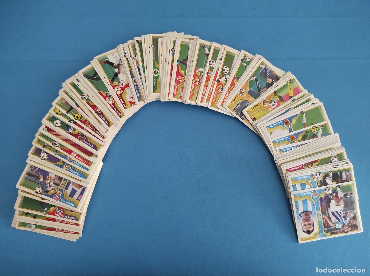 Cartes &agrave; collectionner de Football: LOTE DE FUTBOL 280 CROMOS BASICOS DIFERENTES MAS 10 FICHAJES DE REGALO SIN PEGAR LIGA ESTE 2011-2012