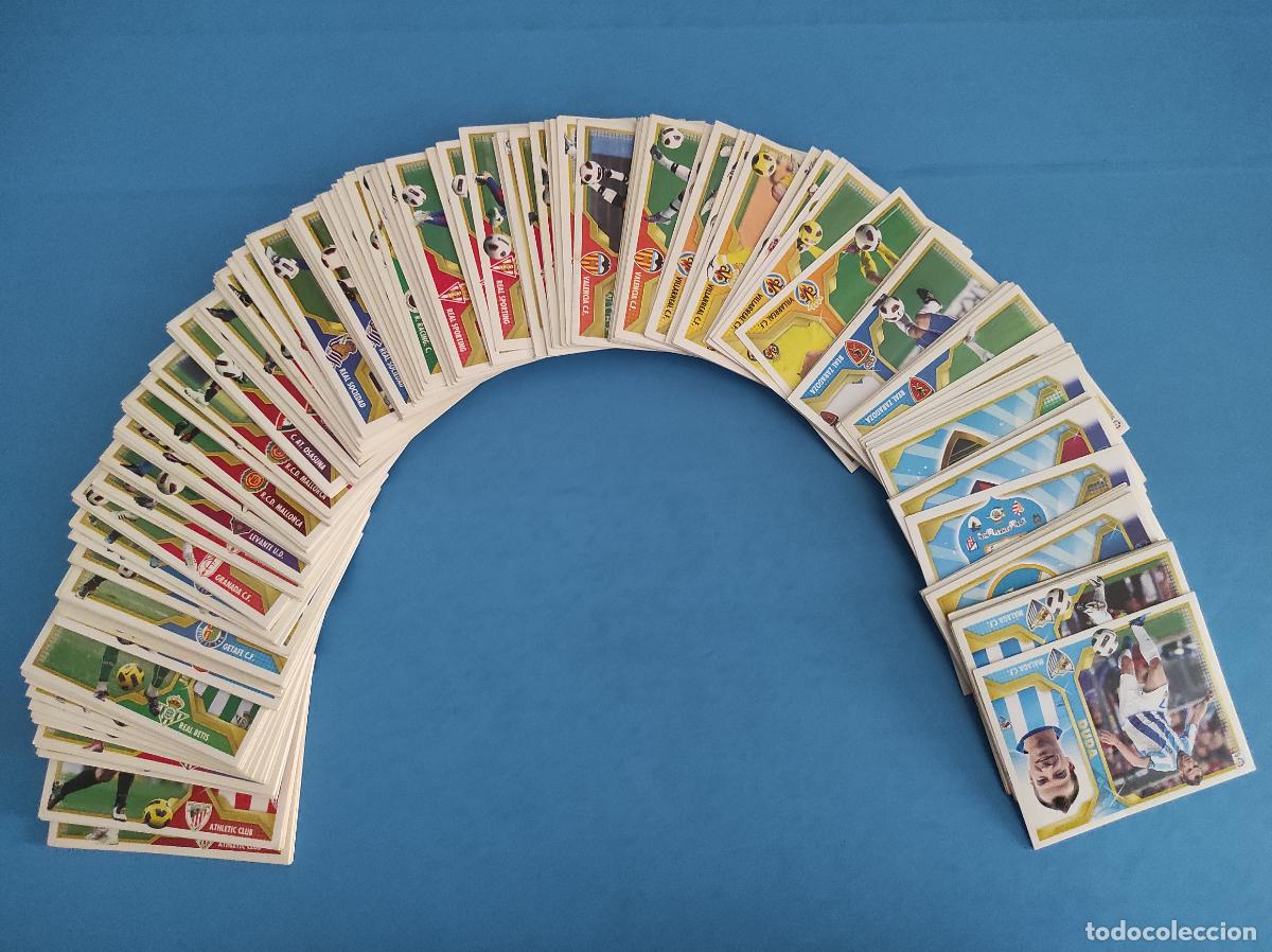 Cartes &agrave; collectionner de Football: LOTE DE FUTBOL 280 CROMOS BASICOS DIFERENTES MAS 10 FICHAJES DE REGALO SIN PEGAR LIGA ESTE 2011-2012