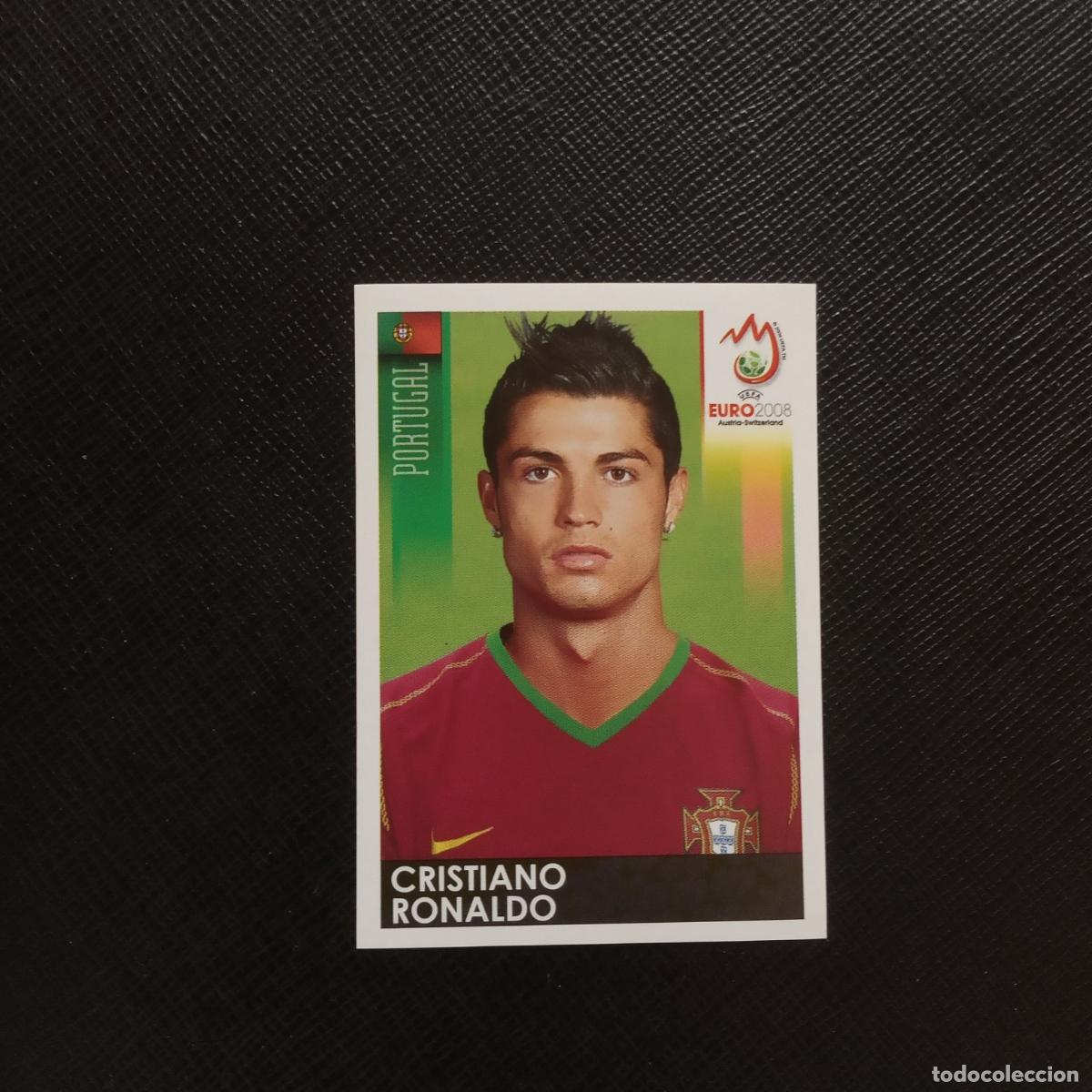 Cromos de F&uacute;tbol: 120 CRISTIANO RONALDO PORTUGAL PANINI EUROCOPA AUSTRIA SUIZA EURO 2008 08 - SIN PEGAR - A197 PG64 B