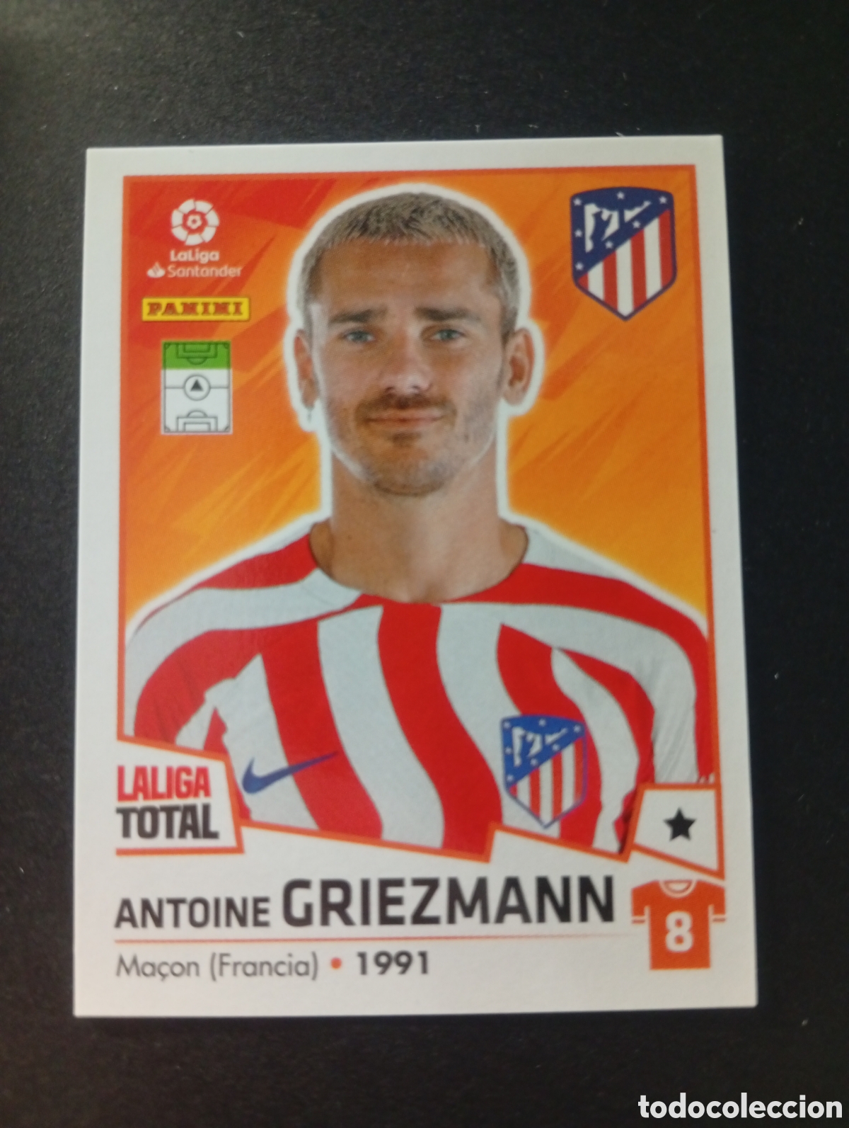 Figurine di Calcio: 64 GRIEZMANN ATLETICO DE MADRID LALIGA TOTAL 2022 2023 22 23 LA LIGA PANINI CROMOS STICKERS