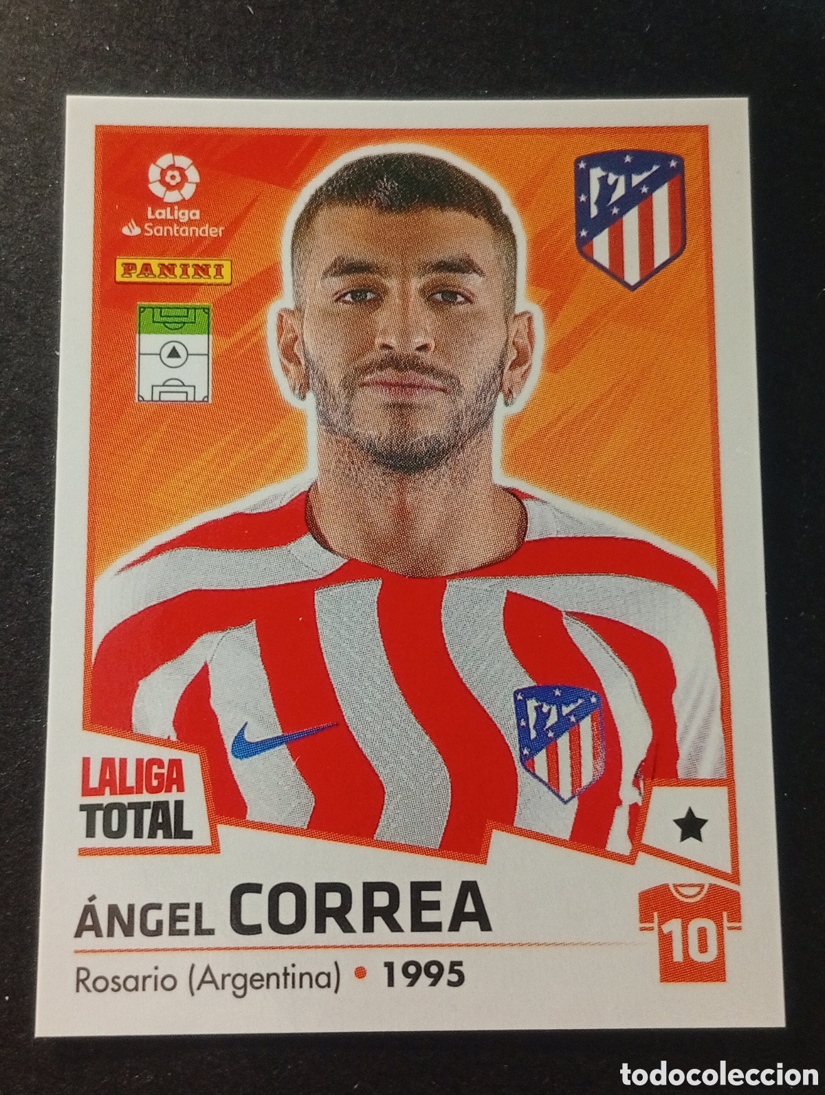 Figurine di Calcio: 65 CORREA ATLETICO DE MADRID LALIGA TOTAL 2022 2023 22 23 LA LIGA PANINI CROMOS STICKERS