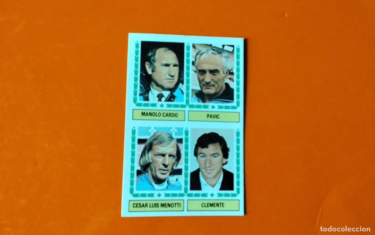 Figurine di Calcio: CROMO ENTRENADORES TEMP 83/84 EDICIONES ESTE , NUEVO , NUNCA PEGADO