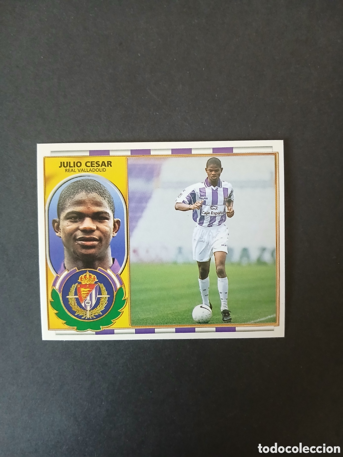 Cromos de F&uacute;tbol: JULIO CESAR VALLADOLID COLOCA LIGA ESTE 1996/97 96 97 NUNCA PEGADO SIN PEGAR