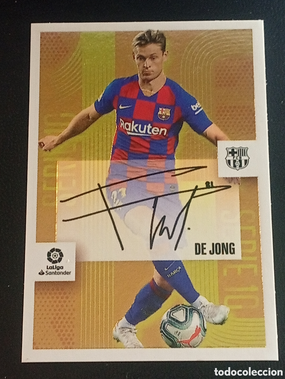 Fu&szlig;ball-Sticker: 3 serie 10 FRENKIE DE JONG BARCELONA PANINI EDITORIAL LIGA ESTE PANINI 2020 2021 21 CROMOS STICKERS