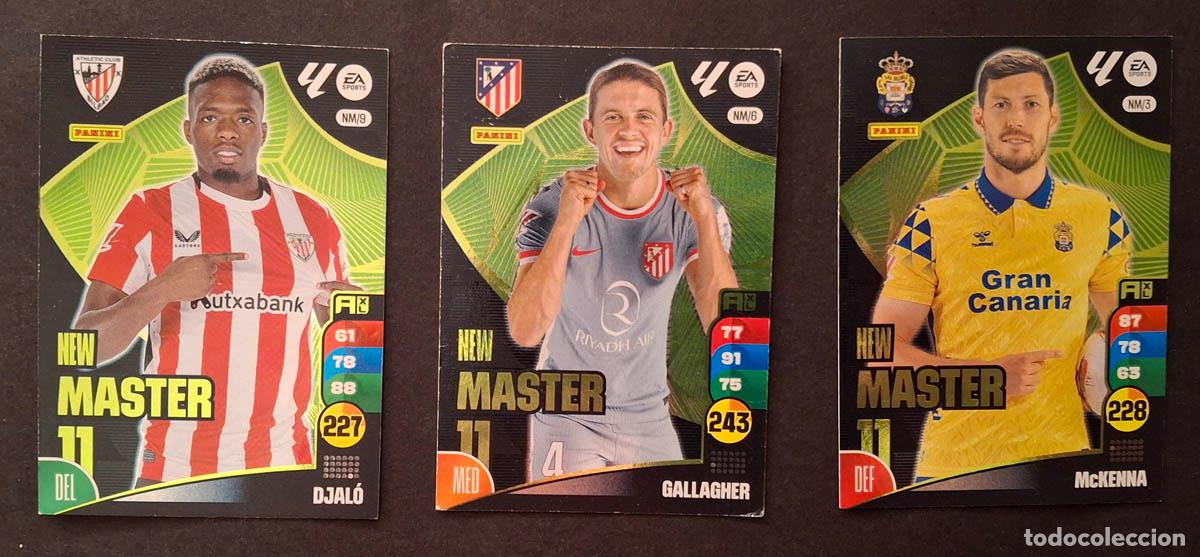 Football Stickers: 3 cards New Master Adrenalyn 2024-2025 24-25