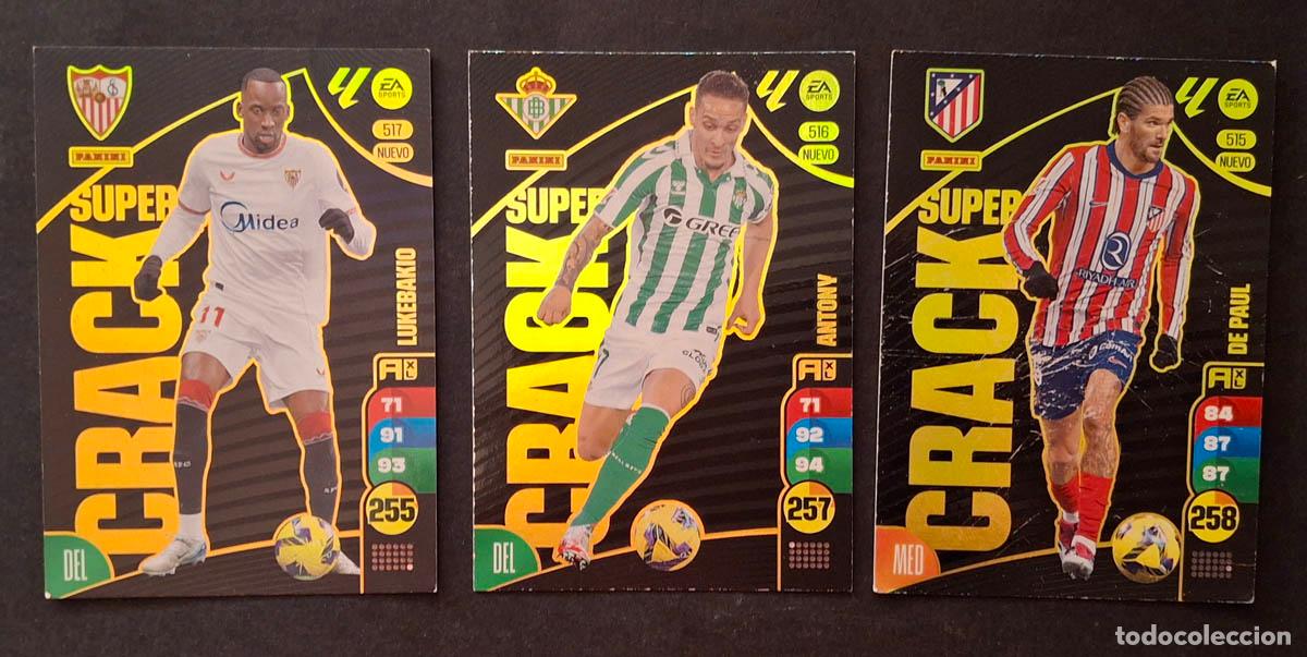 Football Stickers: 3 cards Super Crack Adrenalyn 2024-2025 24-25