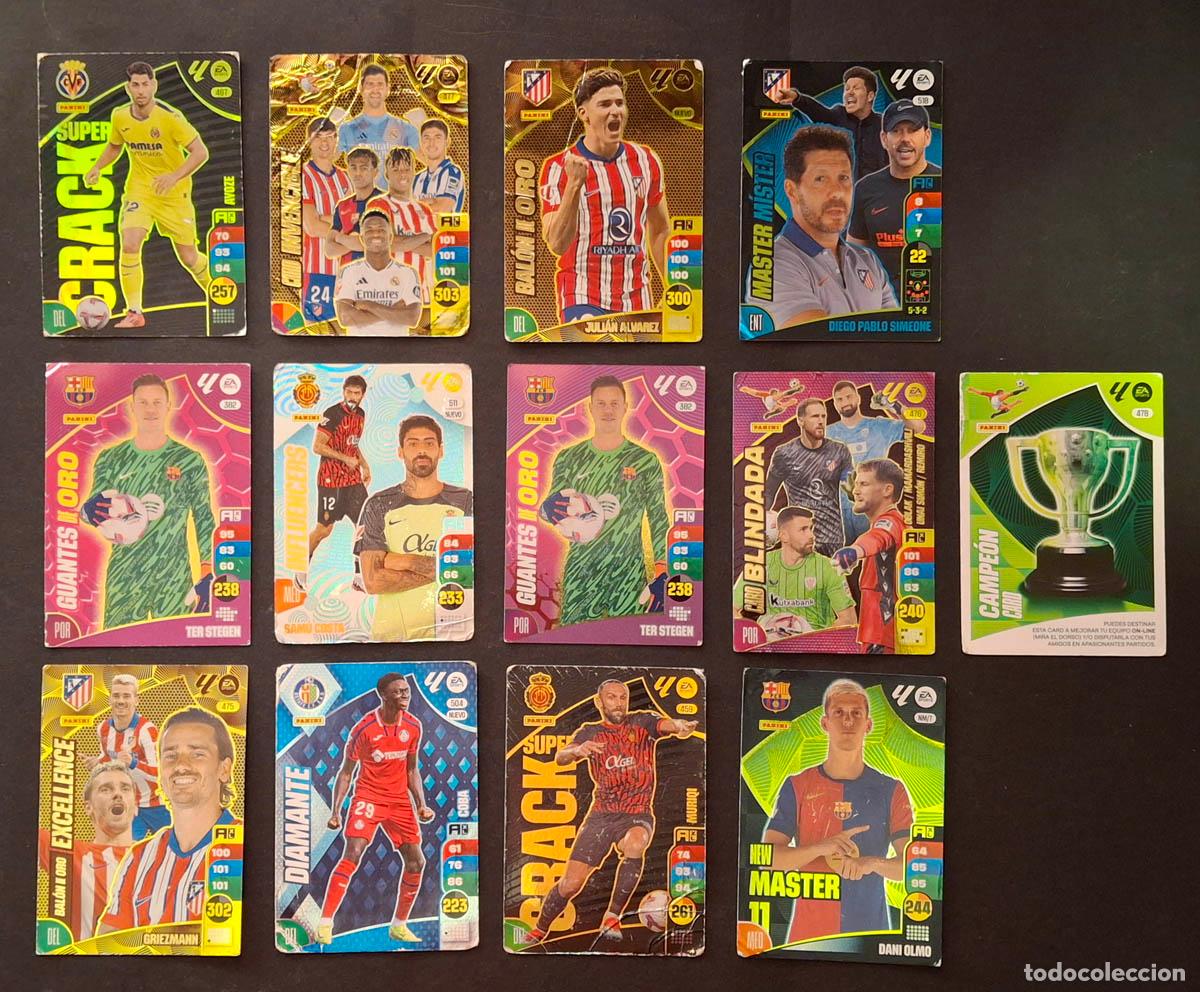 Cromos de f&uacute;tbol: 13 cards diferentes Adrenalyn 2024-2025 24-25