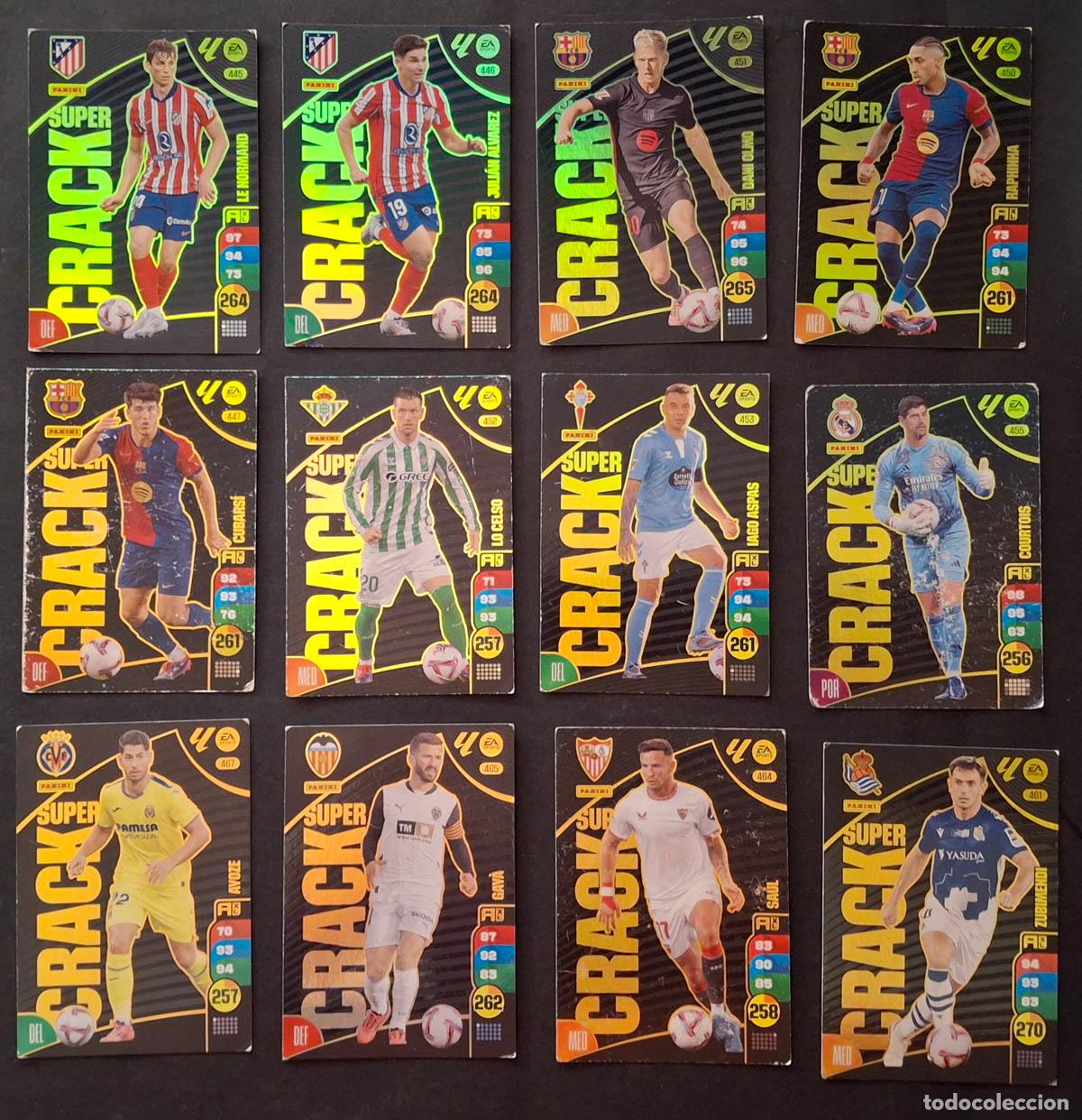 Cromos de Futebol: 12 cards Super Crack Adrenalyn 2024-2025 24-25