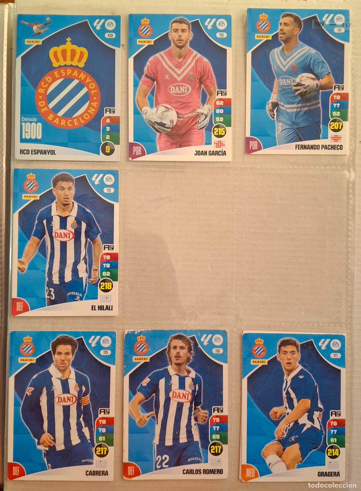 Cromos de Futebol: Equipo Espa&ntilde;ol, 17 cards Adrenalyn 2024-2025 24-25. Ver 4 fotos