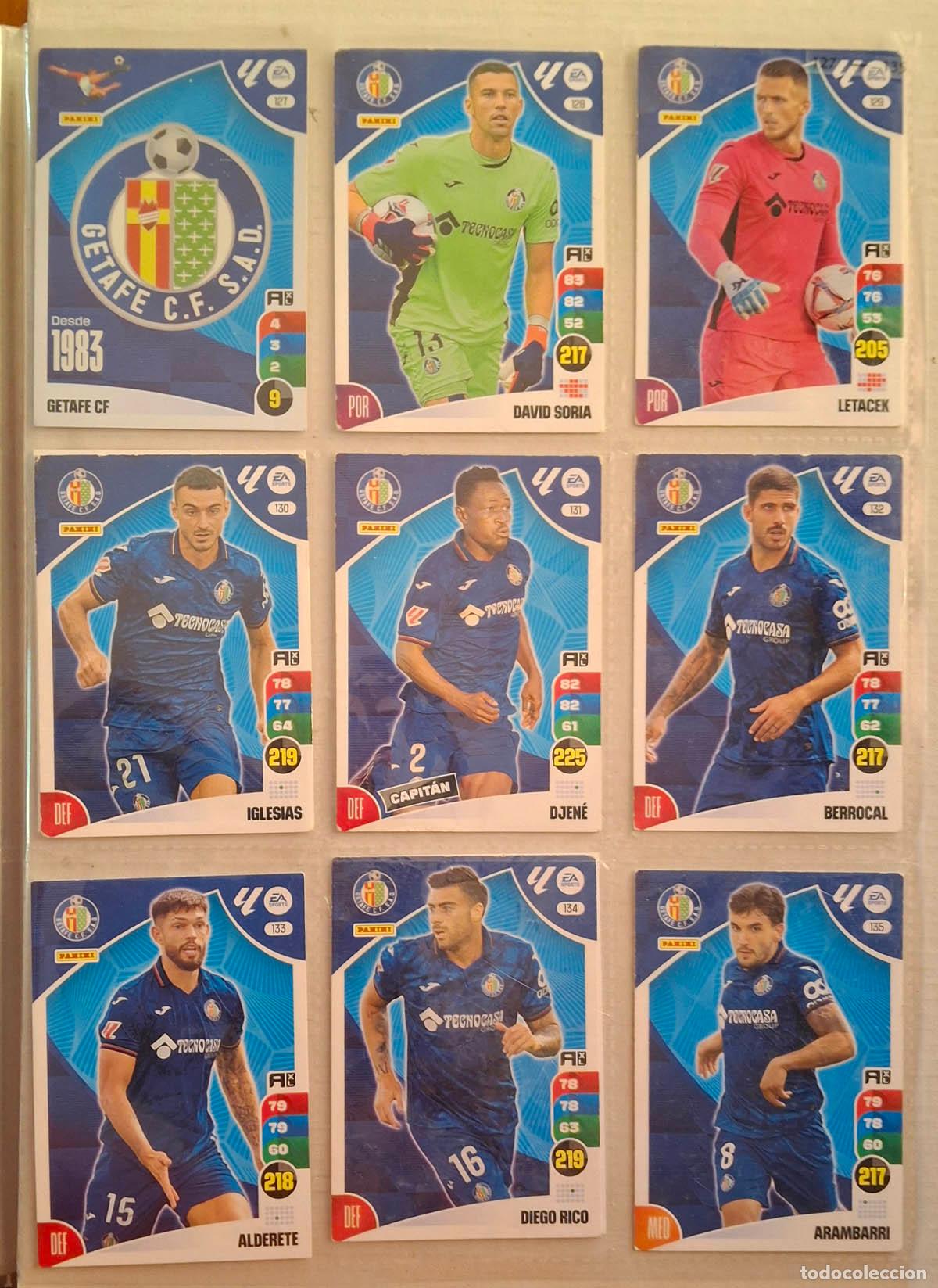 Cromos de Futebol: Equipo Getafe, 23 cards Adrenalyn 2024-2025 24-25. Ver 4 fotos