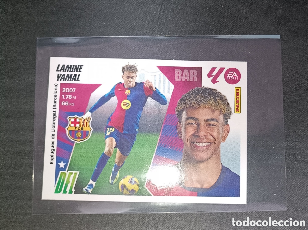 Cromos de F&uacute;tbol: Lamine Yamal 25 26 19