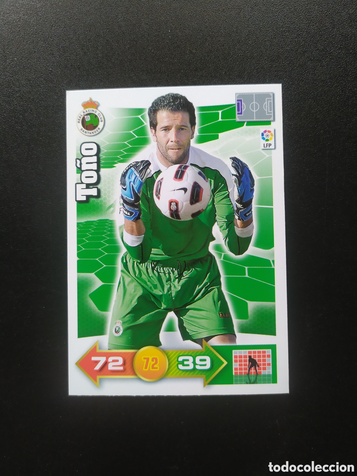 Cromos de f&uacute;tbol: Adrenalyn 2010 2011 10 11 panini To&ntilde;o n&deg; 235 Racing Santander