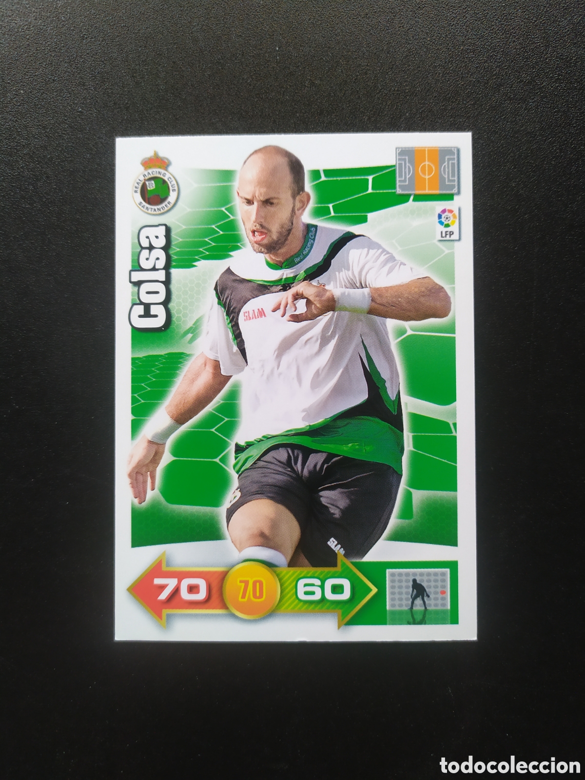 Cromos de f&uacute;tbol: Adrenalyn 2010 2011 10 11 panini Colsa n&deg; 242 Racing Santander