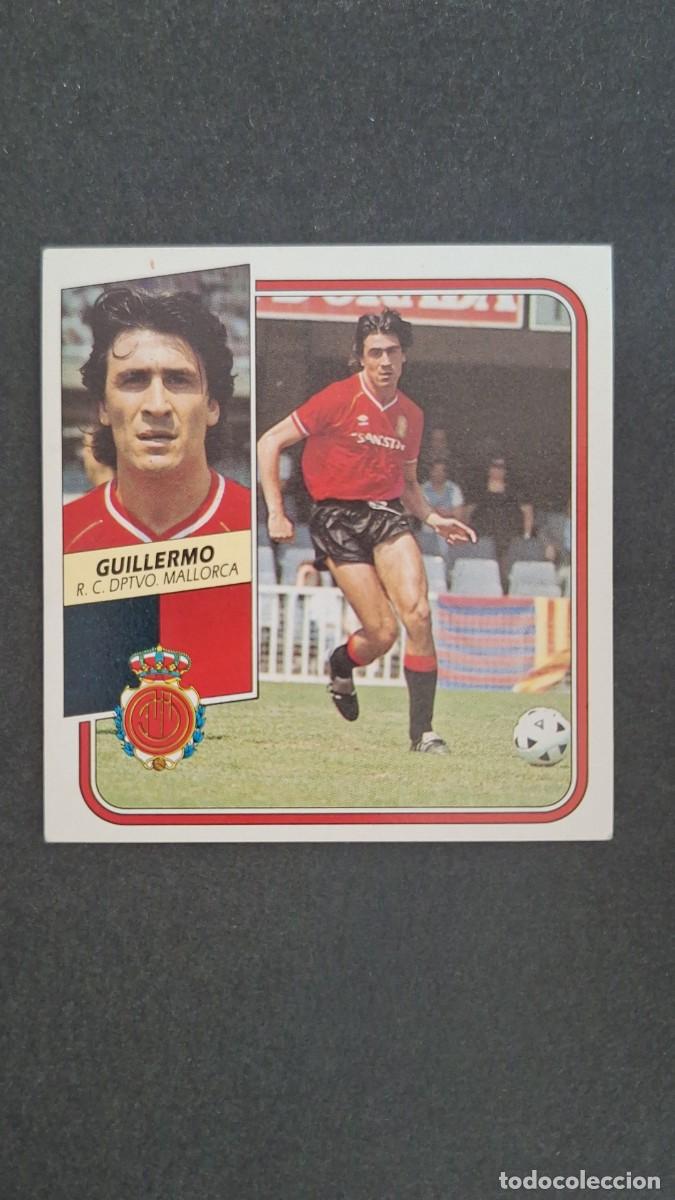 Figurine di Calcio: L3 GUILLERMO R. C. D. MALLORCA LIGA ESTE 1989 1990 89 90 SIN PEGAR NUNCA PEGADO