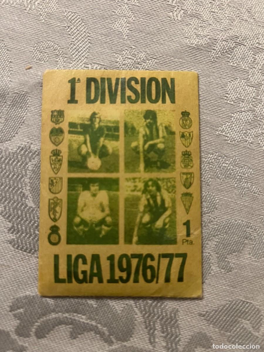 Cromos de f&uacute;tbol: SOBRE SIN ABRIR EDICIONES ESTE VERSI&Oacute;N VERDE 1976-1977 - Foto 1